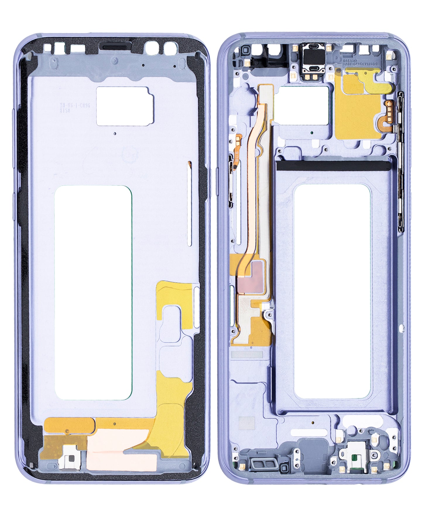 Mid-Frame Housing For Samsung Galaxy S8 Plus (With Small Parts) (Orchid Gray)