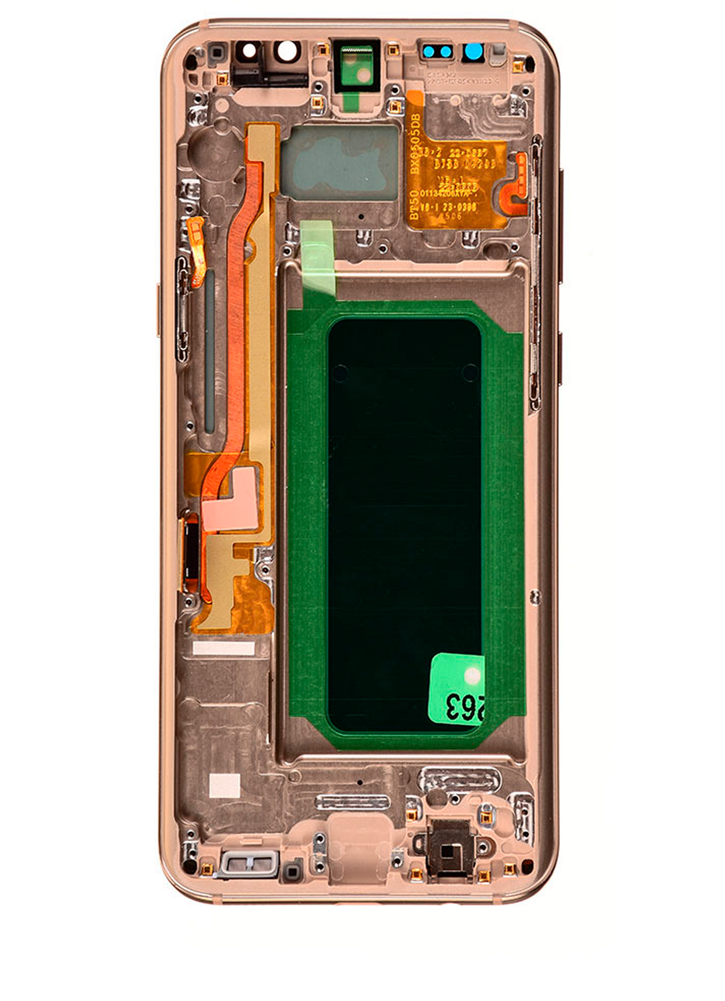 OLED Assembly With Frame For Samsung Galaxy S8 (Service Pack) (Maple Gold)