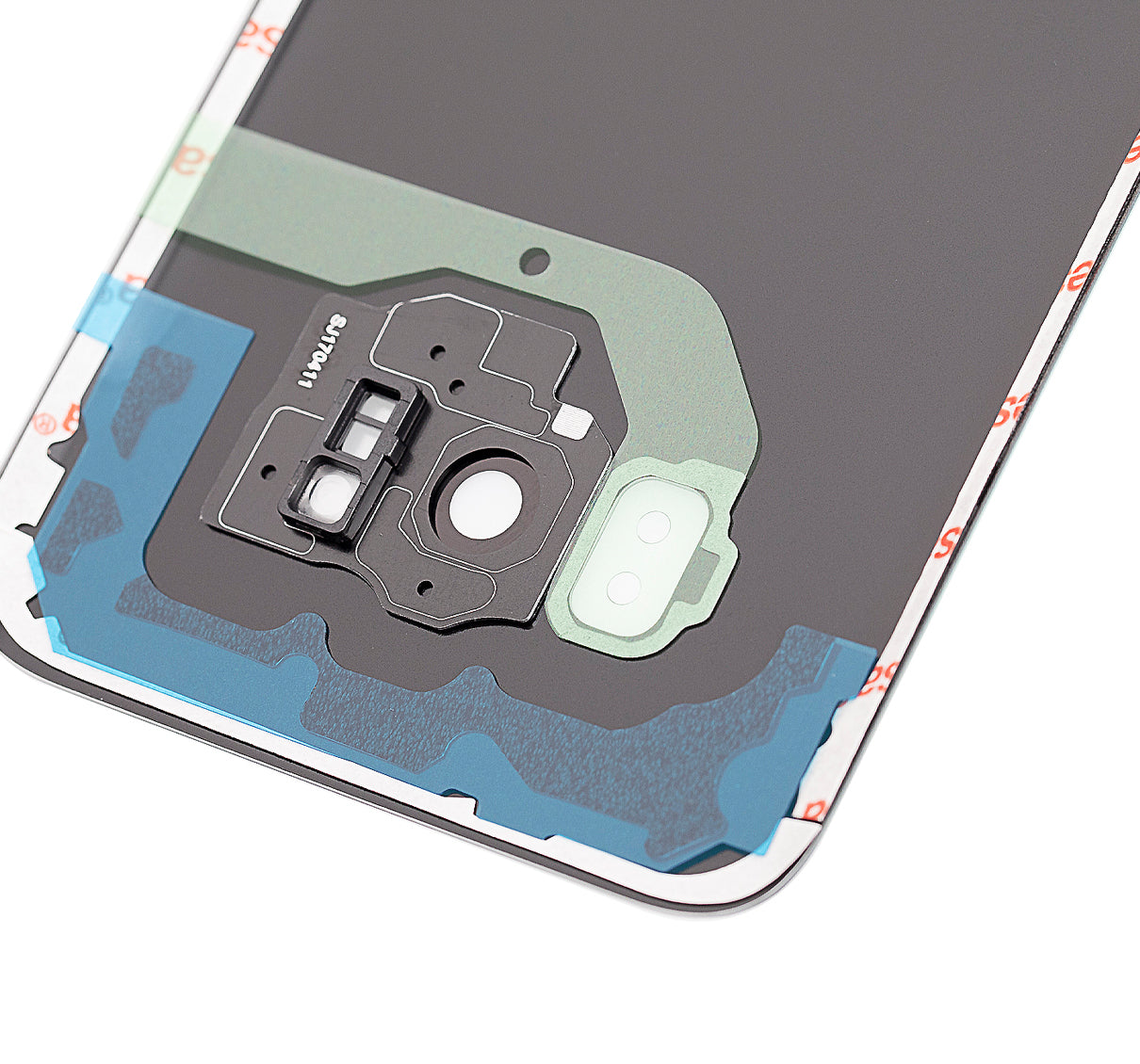 Back Cover Glass With Camera Lens For Samsung Galaxy S8 Plus (Service Pack) (Midnight Black)