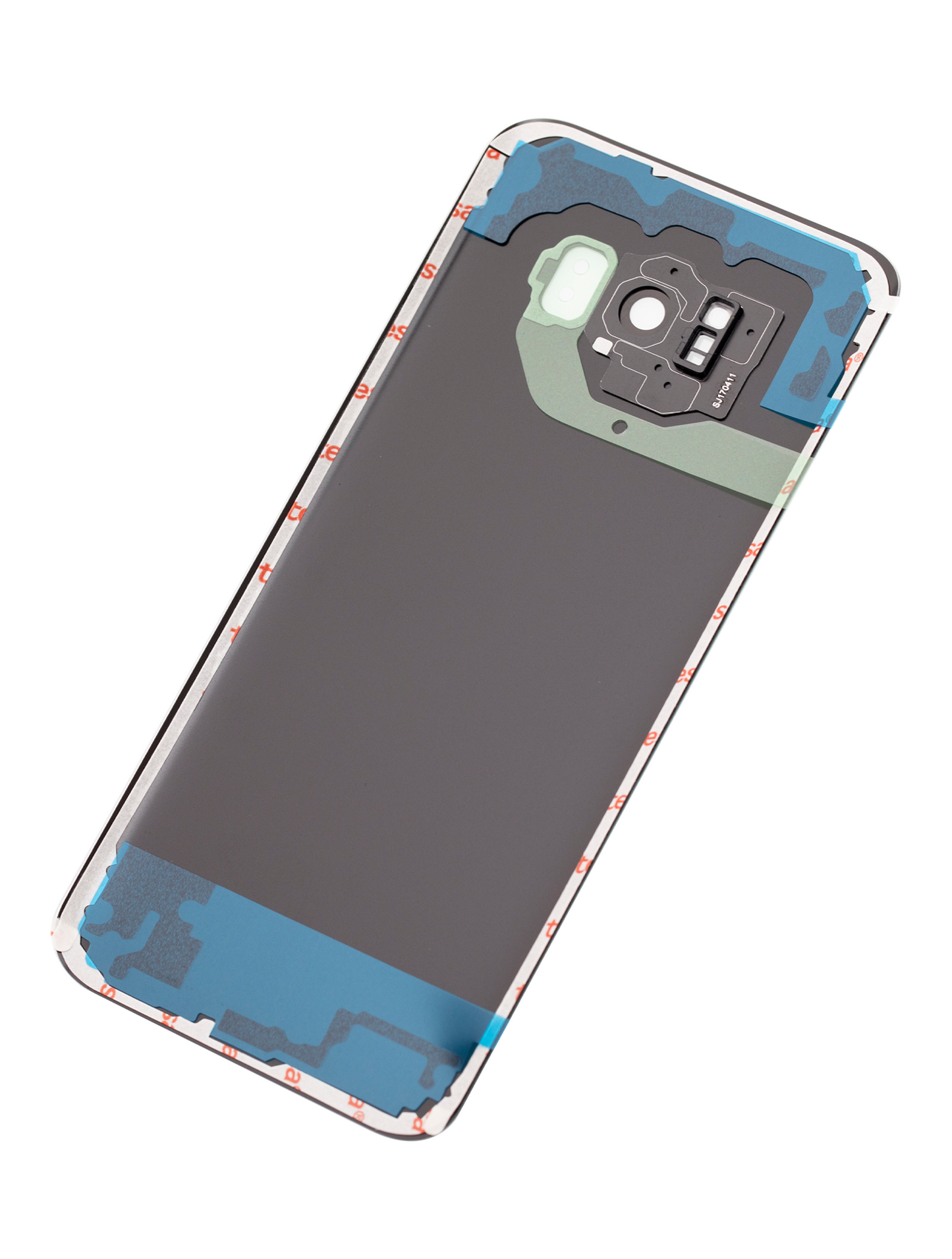 Back Cover Glass With Camera Lens For Samsung Galaxy S8 Plus (No Logo) (Aftermarket Plus) (Midnight Black)