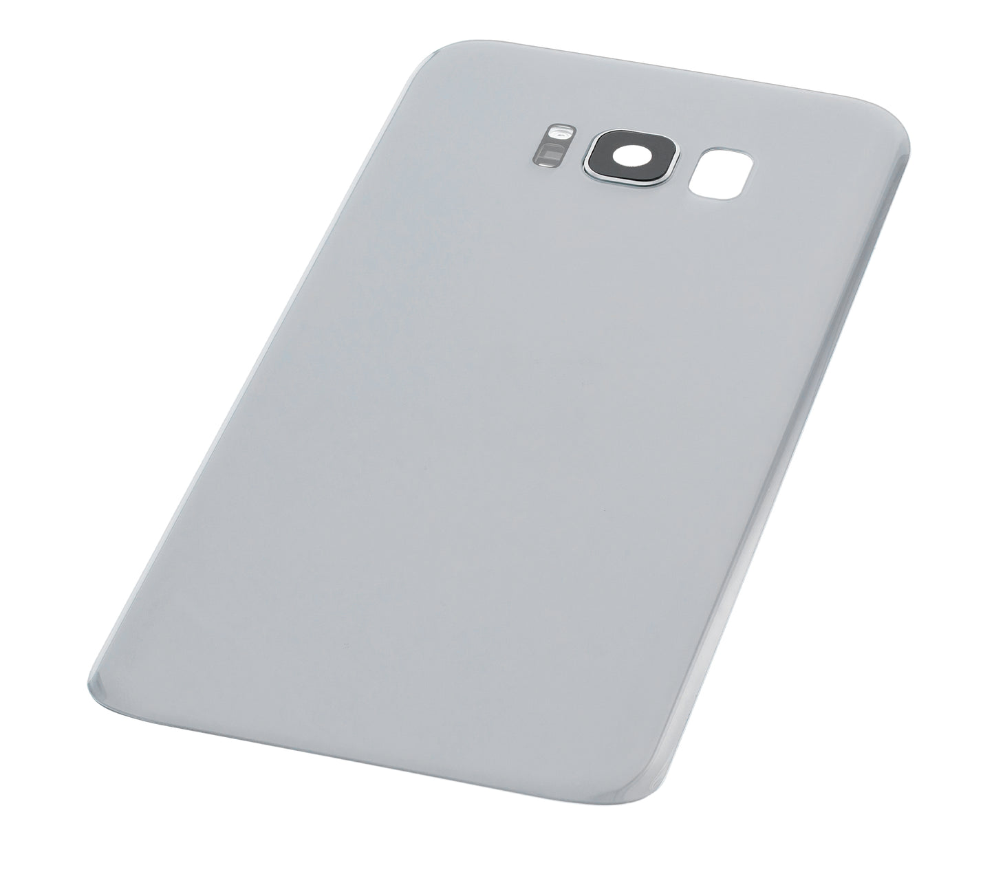 Back Cover Glass With Camera Lens For Samsung Galaxy S8 Plus (Service Pack) (Arctic Silver)