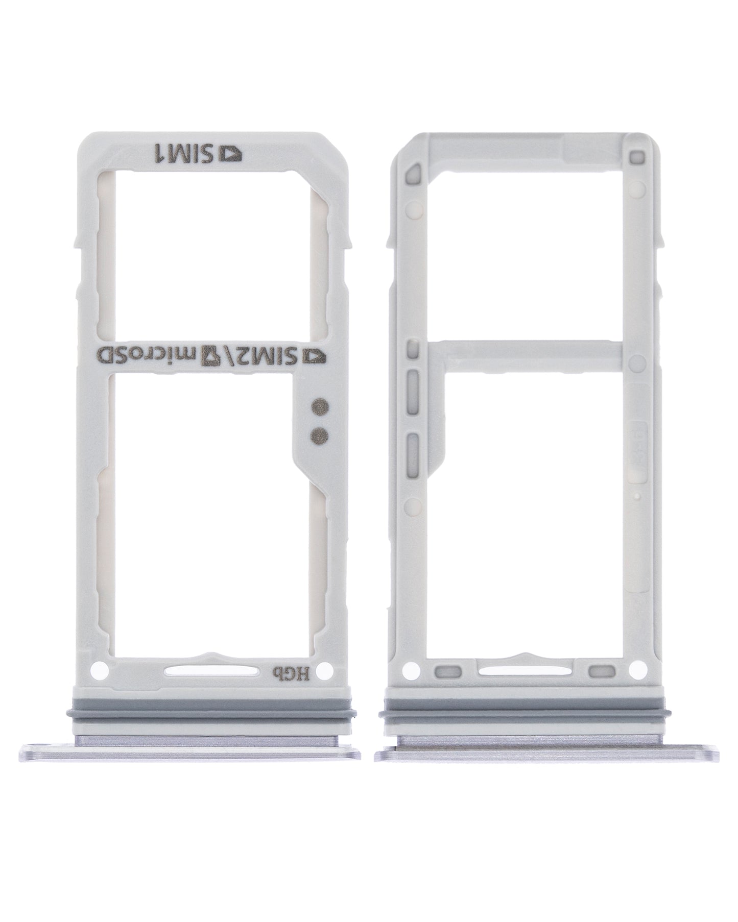 Dual Sim Card Tray For Samsung Galaxy S8 / S8 Plus (Orchid Gray)