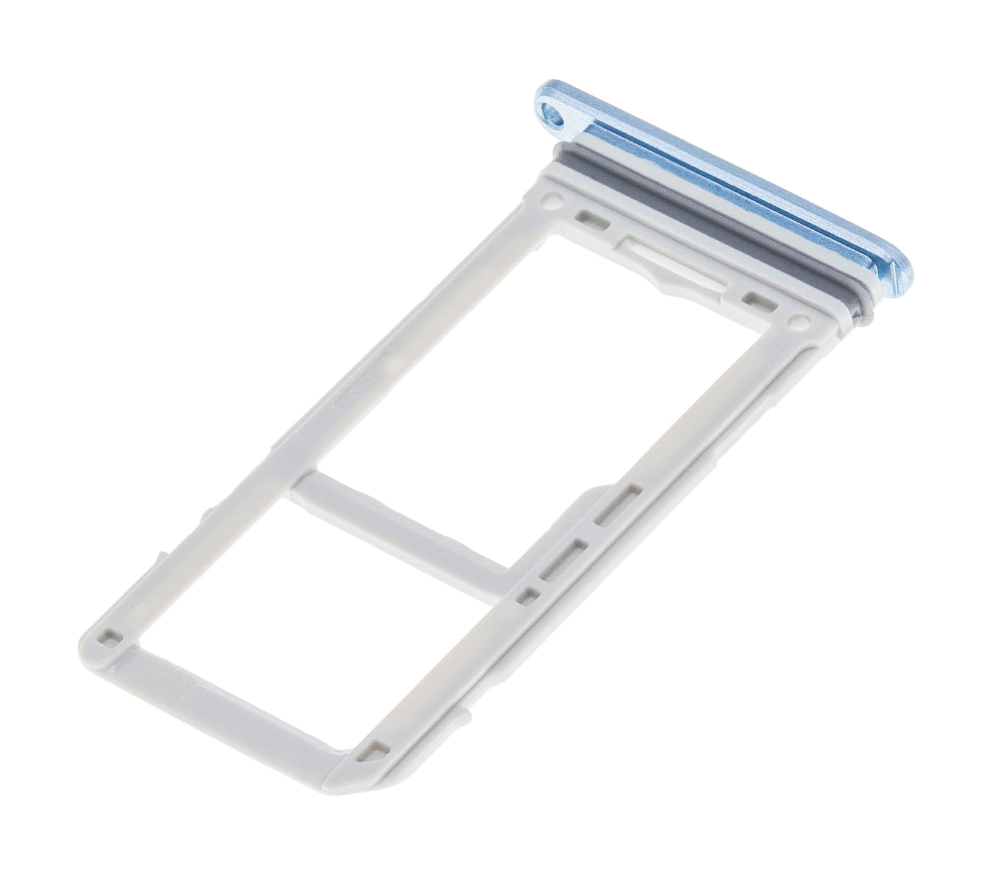 Dual Sim Card Tray For Samsung Galaxy S8 / S8 Plus (Coral Blue)