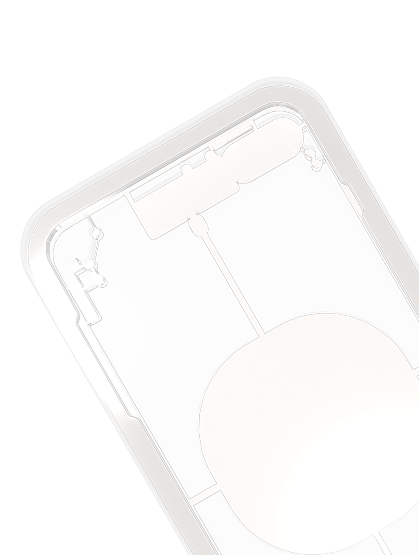 Laser Machine Protection Mold For iPhone 8 (M-Triangel)