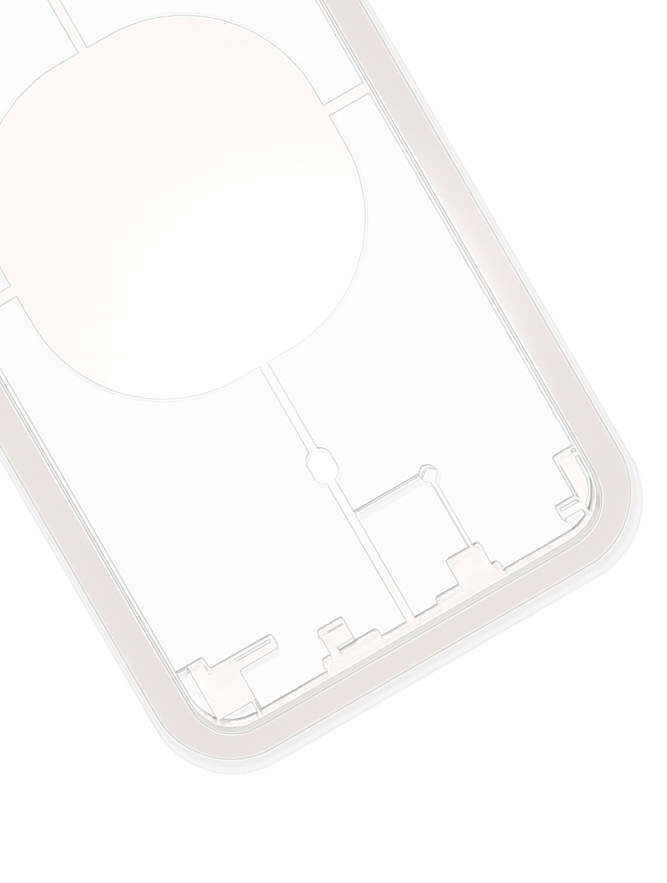 Laser Machine Protection Mold For iPhone 8 (M-Triangel)