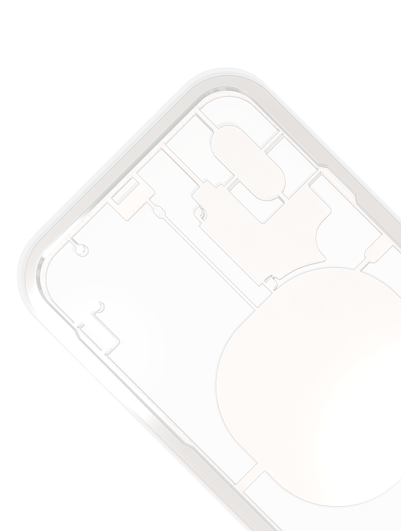 Laser Machine Protection Mold For iPhone X (M-Triangel)
