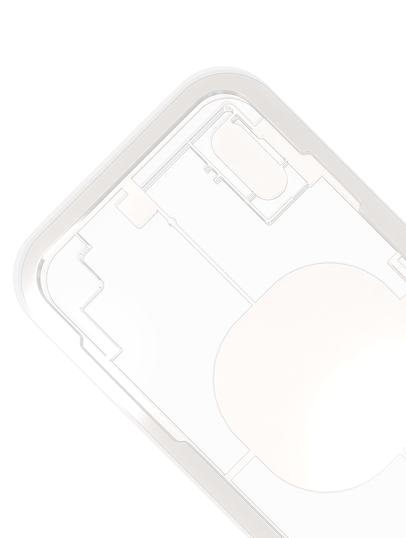 Laser Machine Protection Mold For iPhone XS Max (M-Triangel)