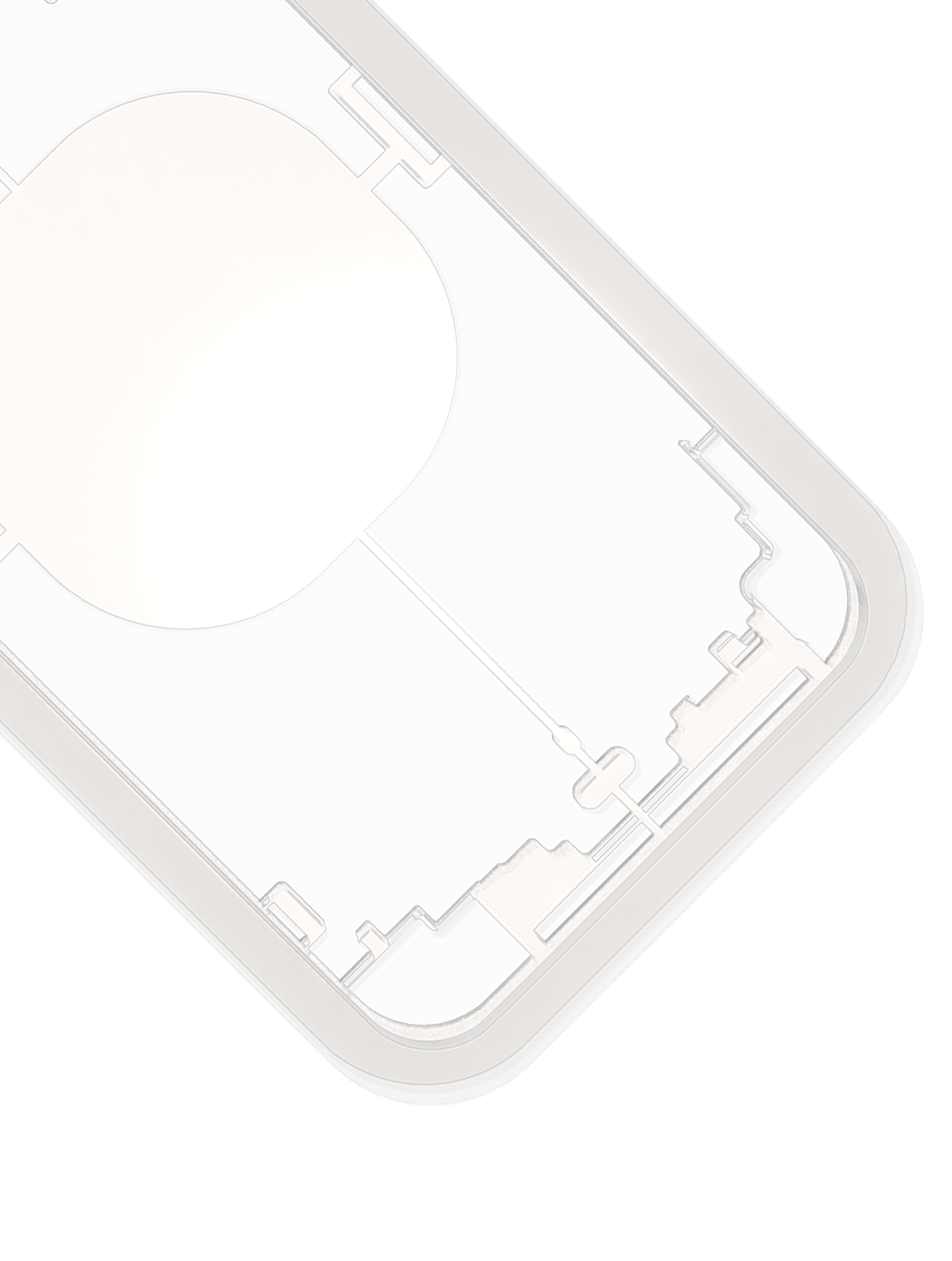 Laser Machine Protection Mold For iPhone XS Max (M-Triangel)