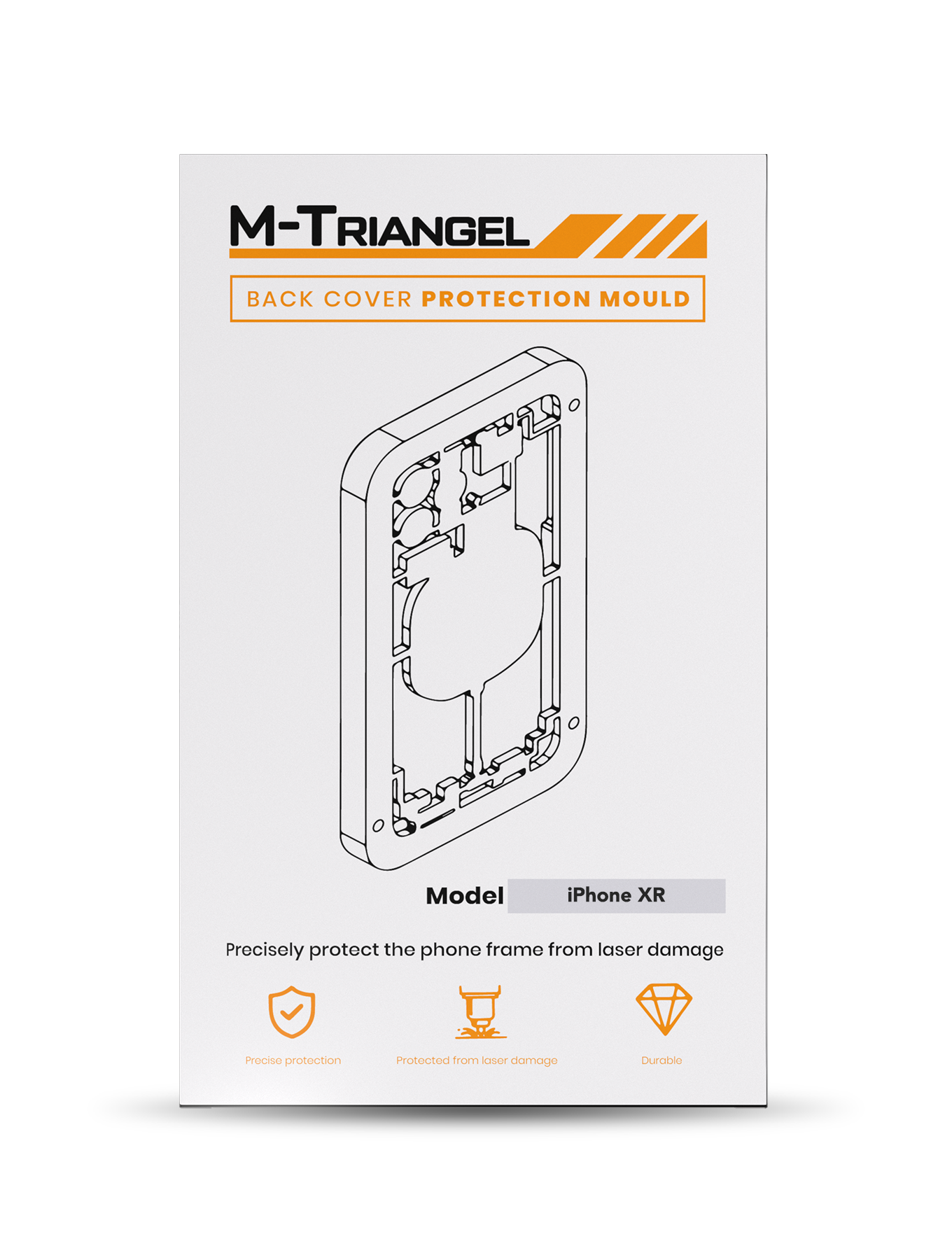 Laser Machine Protection Mold For iPhone XR (M-Triangel)