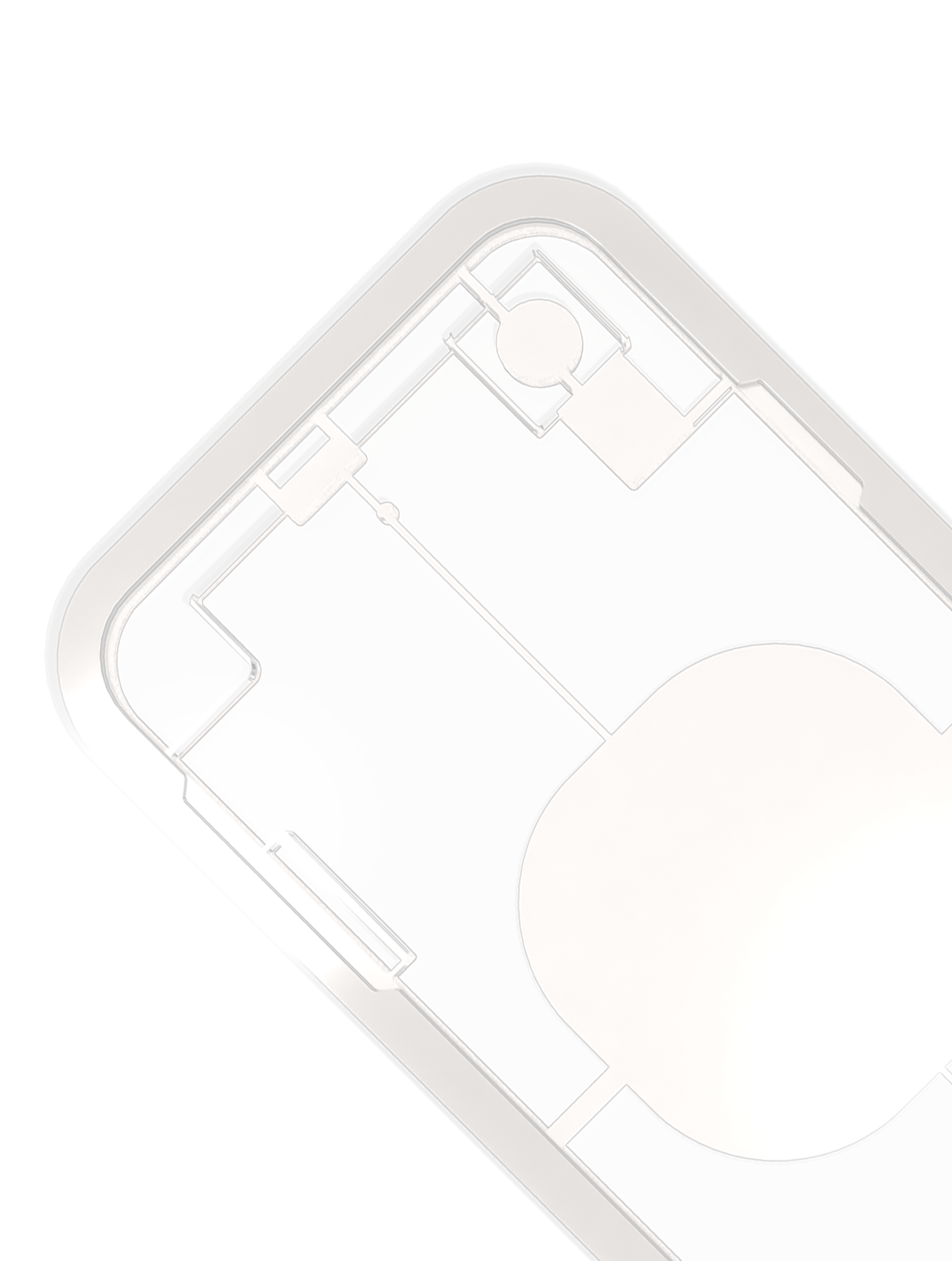 Laser Machine Protection Mold For iPhone XR (M-Triangel)