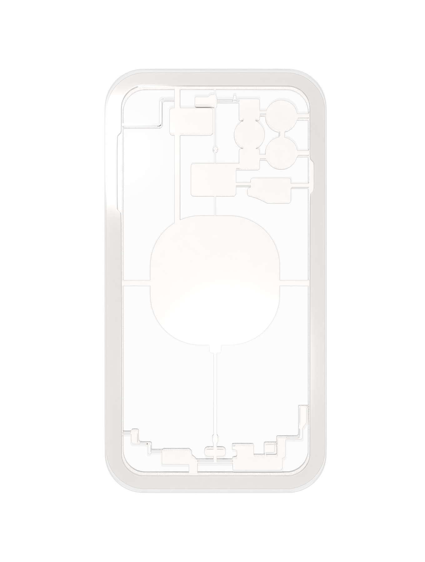 Laser Machine Protection Mold For iPhone 11 Pro (M-Triangel)