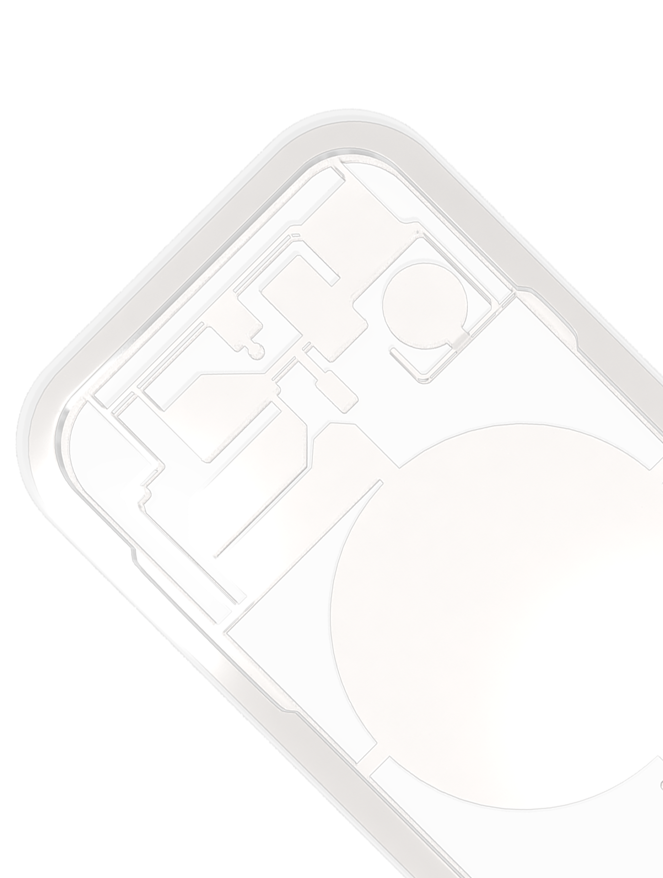 Laser Machine Protection Mold For iPhone 12 Mini (M-Triangel)
