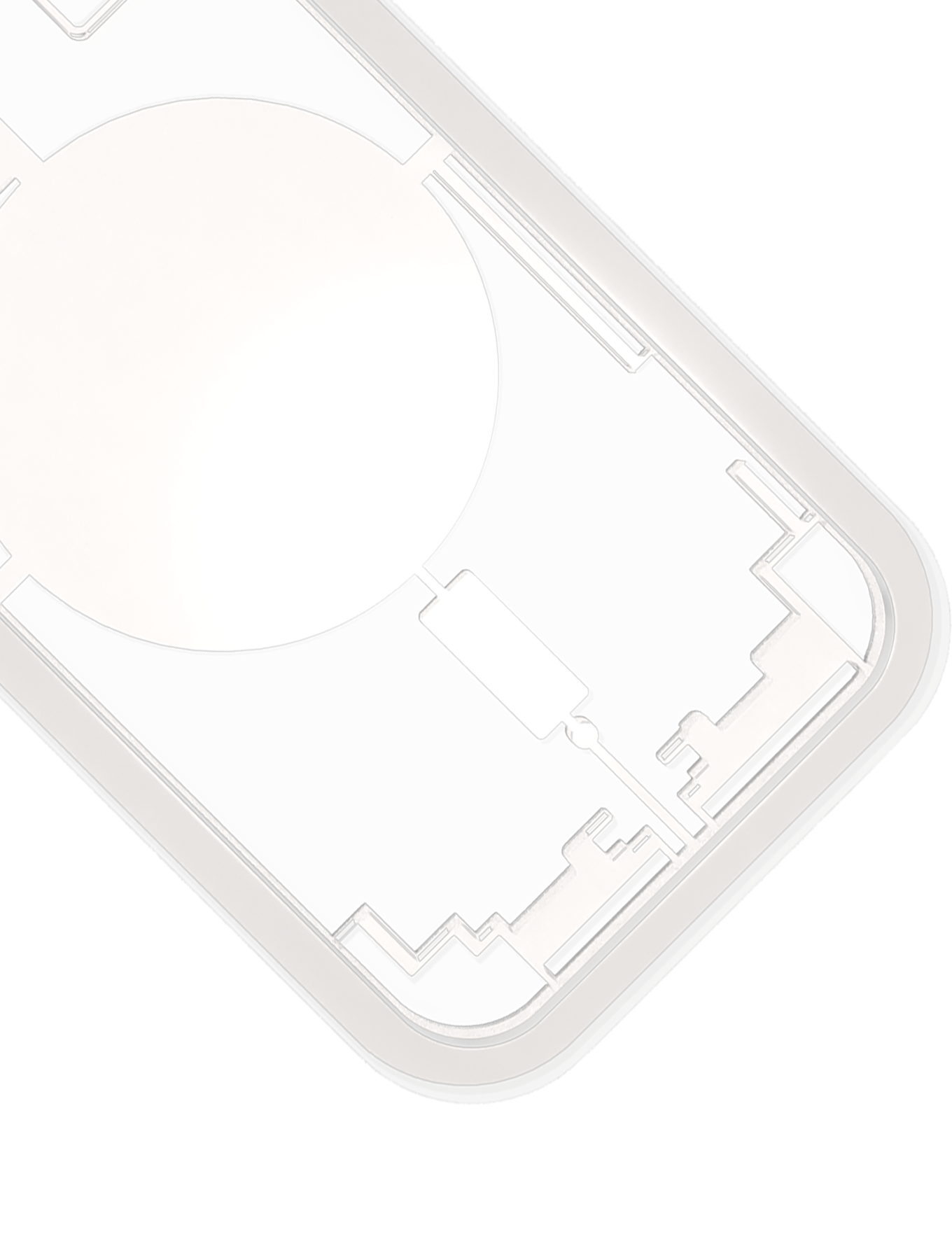 Laser Machine Protection Mold For iPhone 12 Mini (M-Triangel)