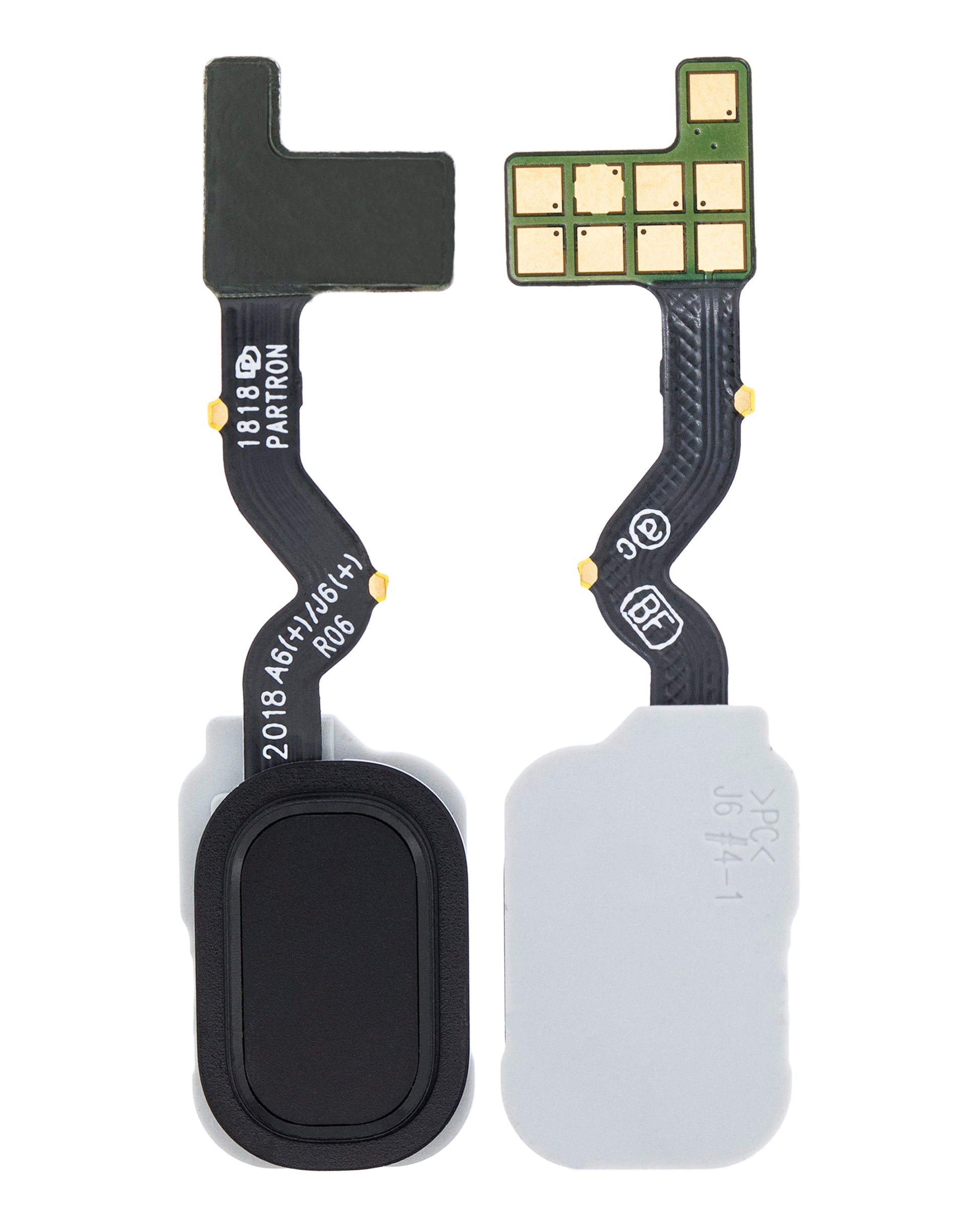 Samsung Galaxy J8 (J810 / 2018) / A6 Plus (A605/ 2018) (Black) fingerprint reader flex cable - product image 2