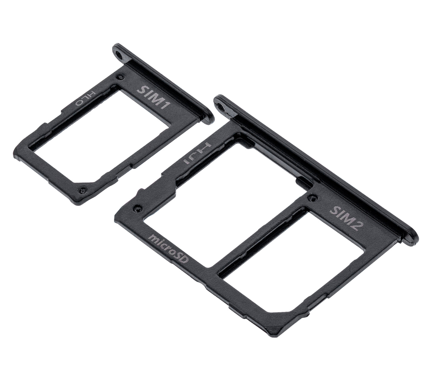 Samsung Galaxy J8 (J810 / 2018) (Black) (2 Piece Set) SIM card tray replacement set - product image 5