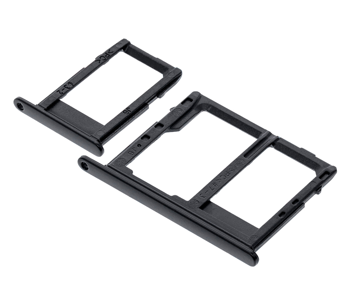 Samsung Galaxy J8 (J810 / 2018) (Black) (2 Piece Set) SIM card tray replacement set - product image 4