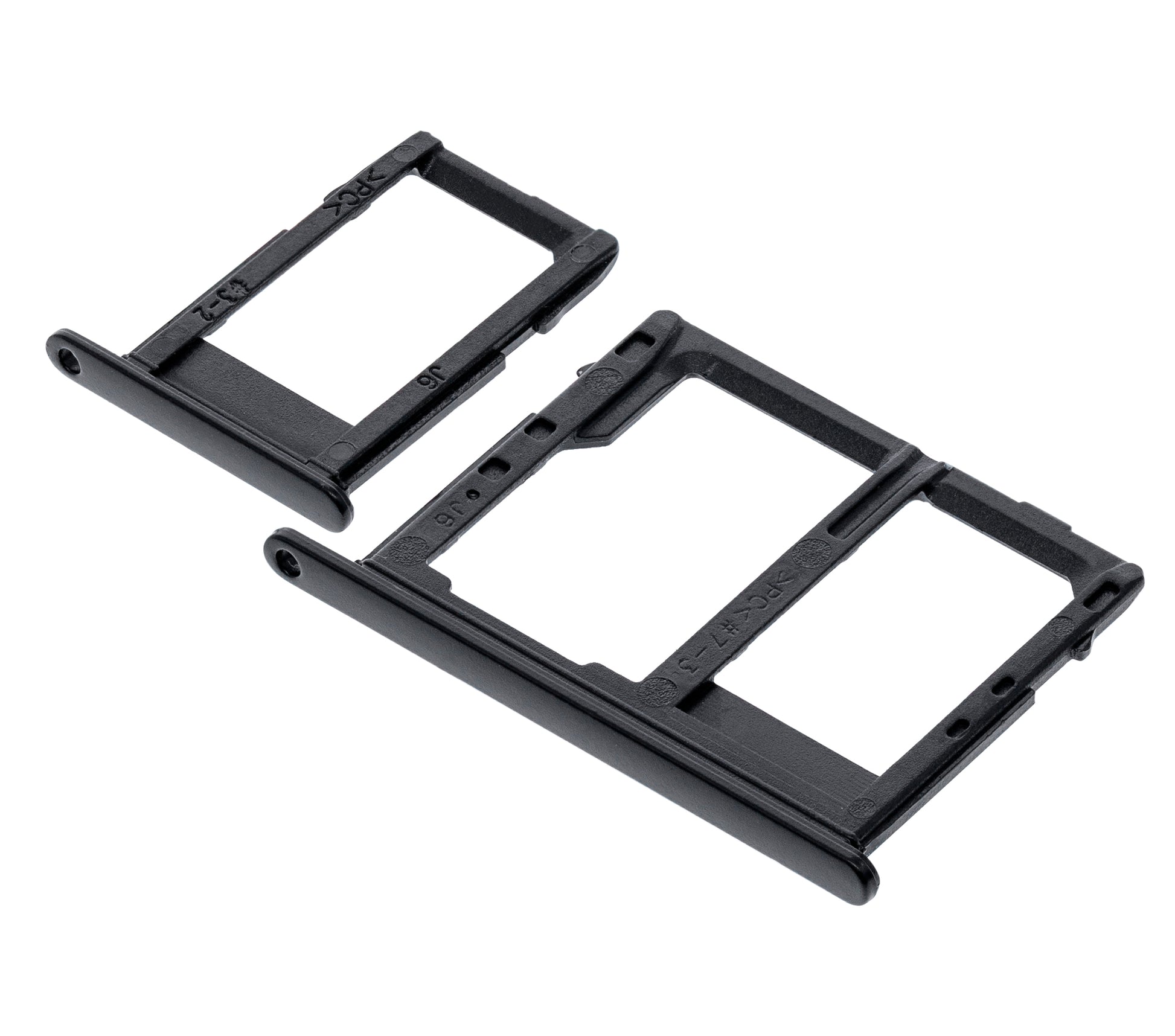 Samsung Galaxy J8 (J810 / 2018) (Black) (2 Piece Set) SIM card tray replacement set - product image 4