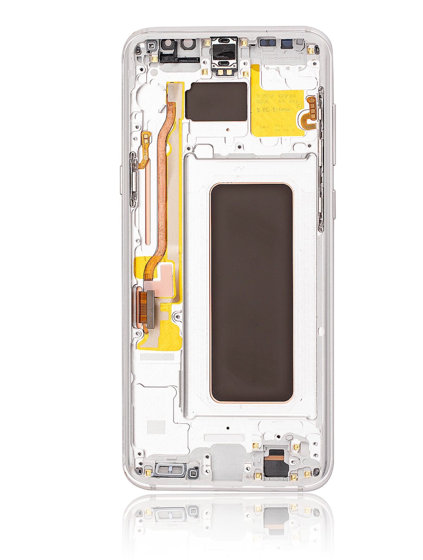 OLED Assembly With Frame For Samsung Galaxy S8 Plus (Aftermarket Plus) (Arctic Silver)