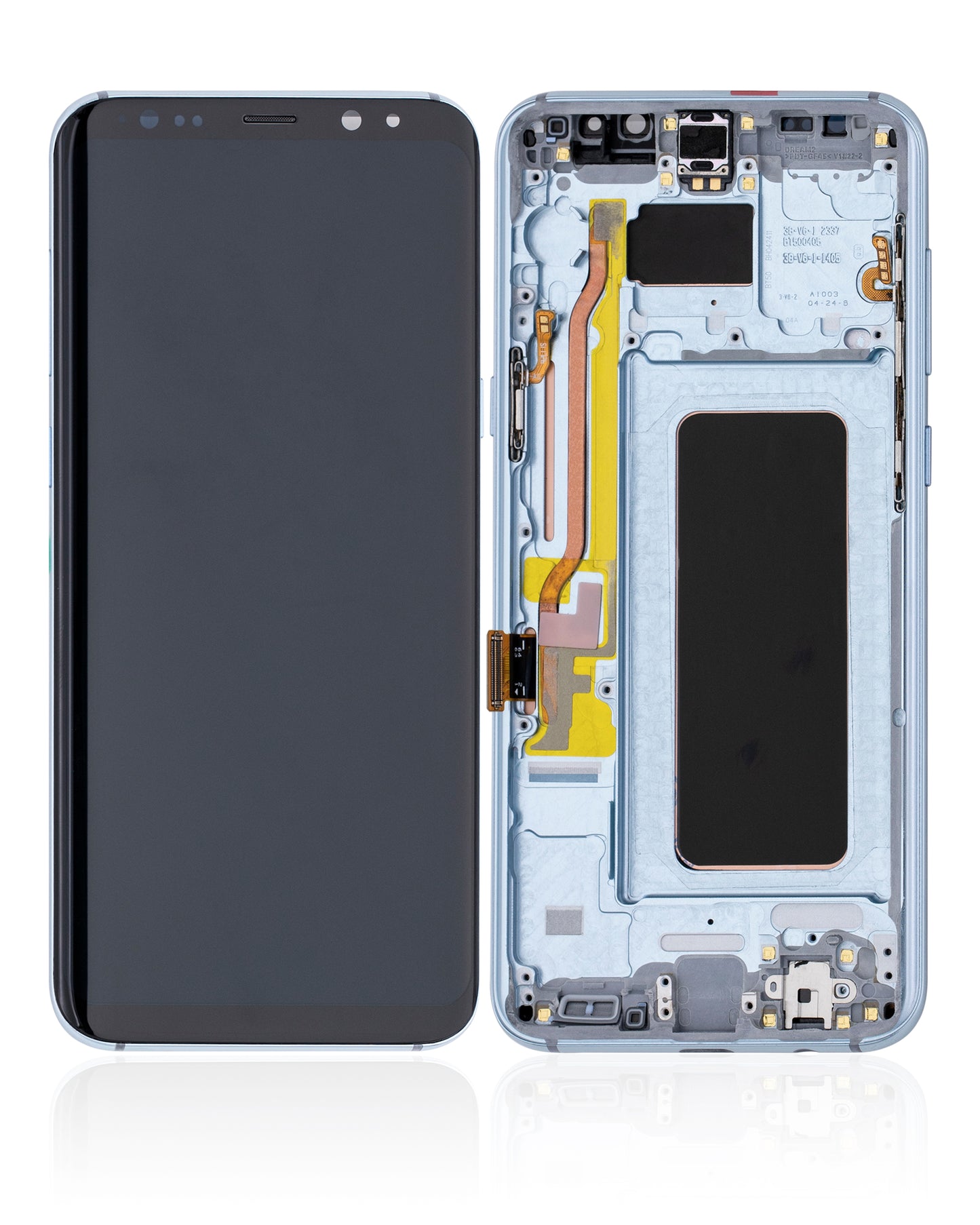 OLED Assembly With Frame For Samsung Galaxy S8 Plus (Refurbished) (Coral Blue)