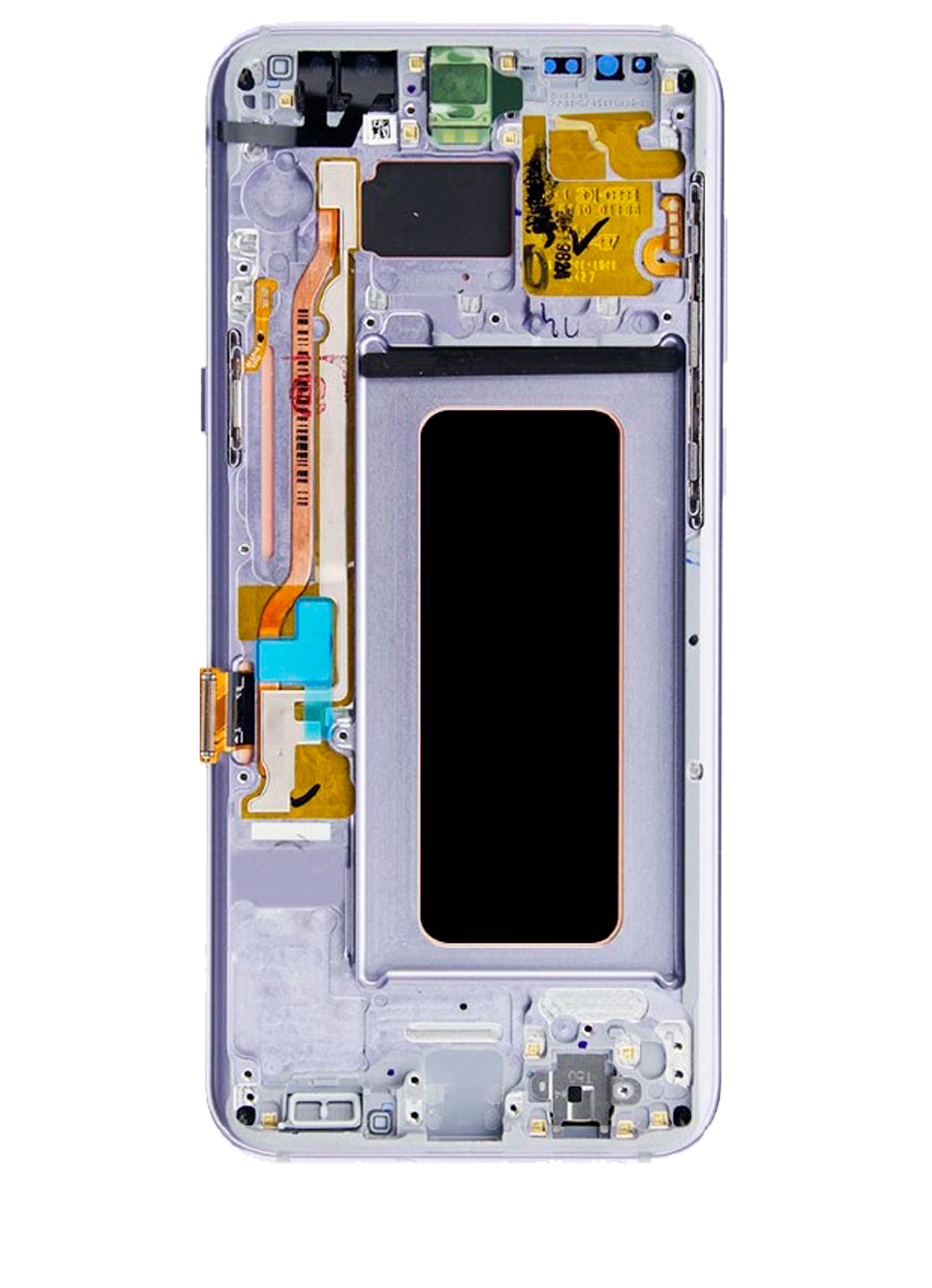 OLED Assembly With Frame For Samsung Galaxy S8 Plus (Refurbished) (Orchid Gray)
