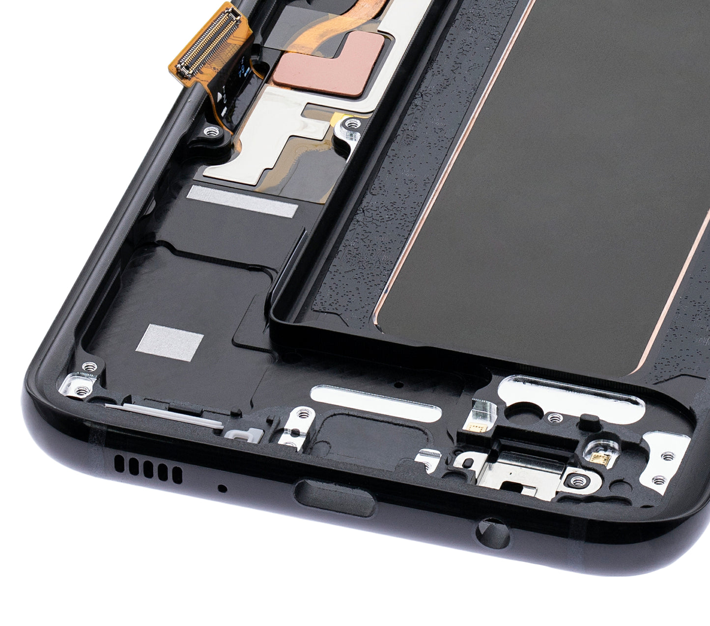 OLED Assembly With Frame For Samsung Galaxy S8 Plus (Refurbished) (Midnight Black)