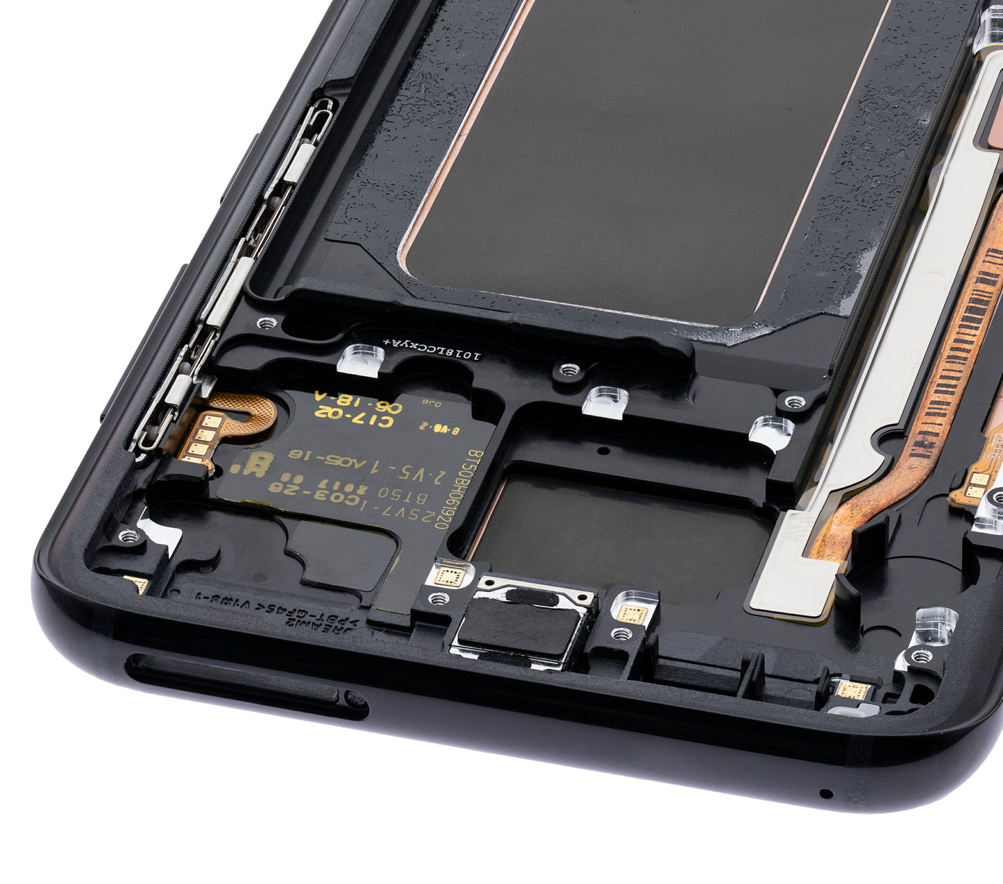 OLED Assembly With Frame For Samsung Galaxy S8 Plus (Refurbished) (Midnight Black)