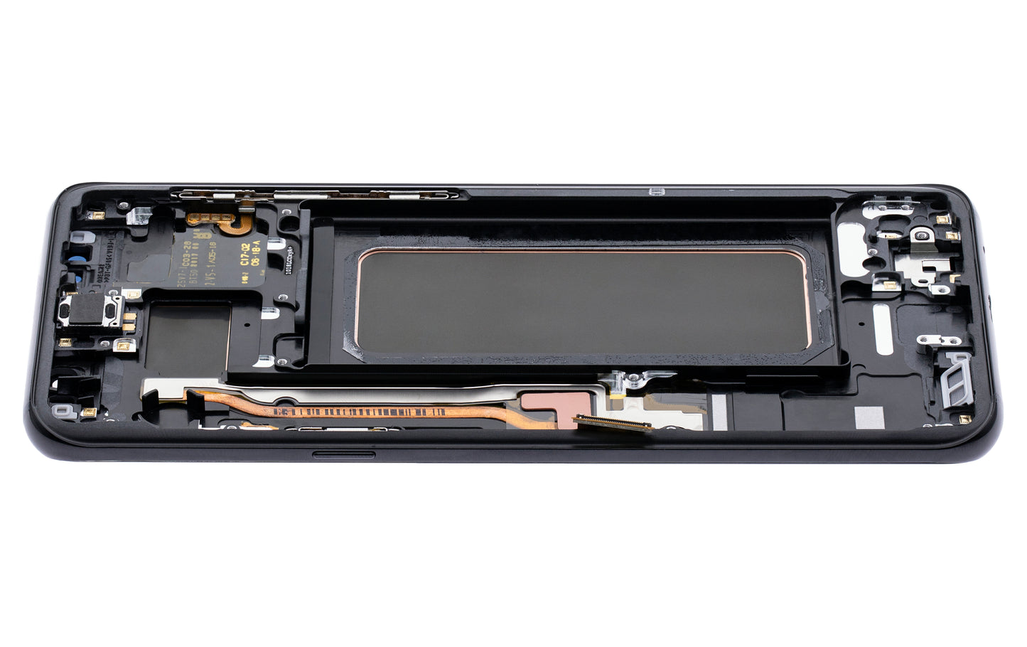 OLED Assembly With Frame For Samsung Galaxy S8 Plus (Refurbished) (Midnight Black)