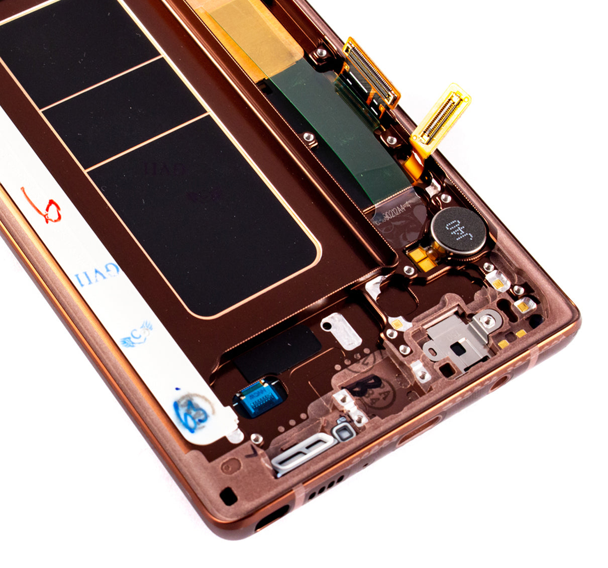 OLED Assembly With Frame For Samsung Galaxy Note 9 (Service Pack) (Metallic Copper)