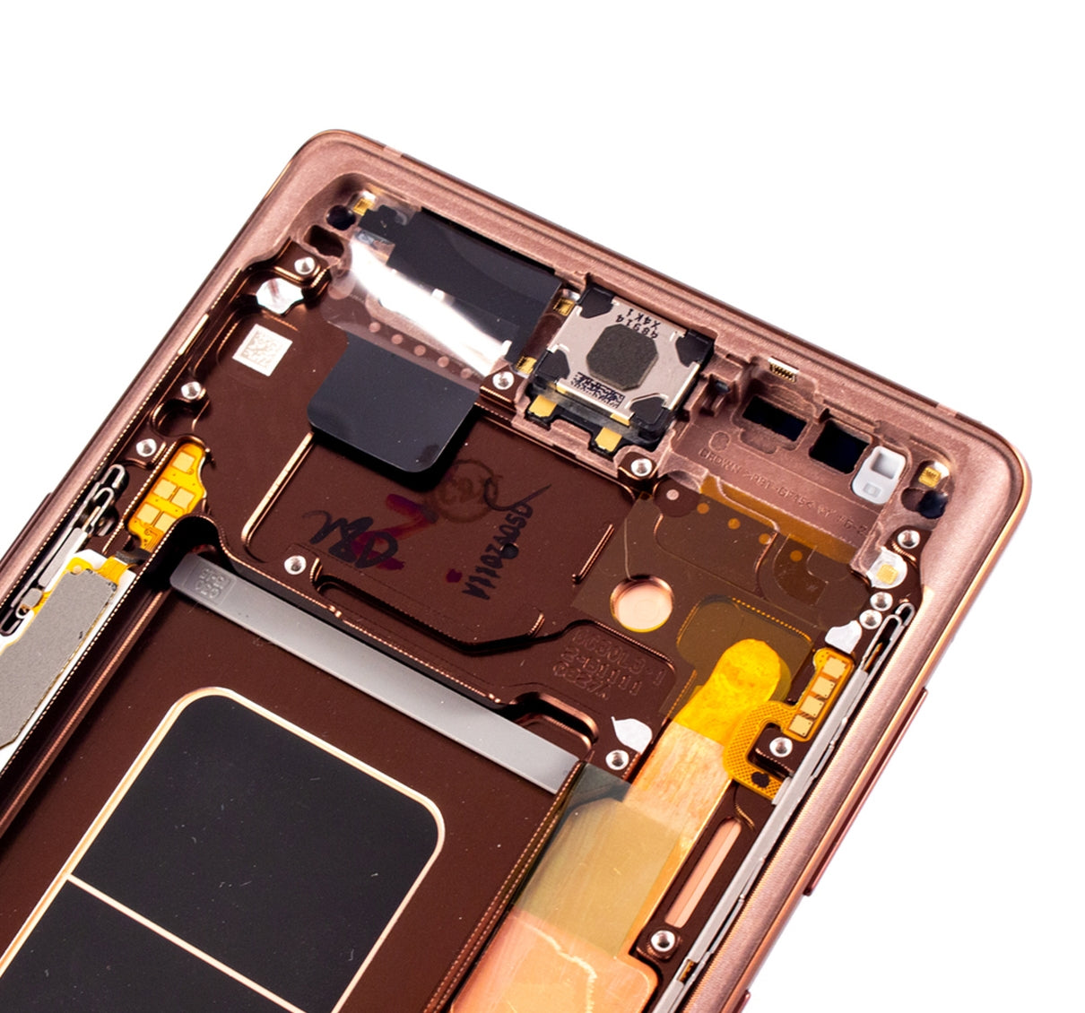 OLED Assembly With Frame For Samsung Galaxy Note 9 (Service Pack) (Metallic Copper)