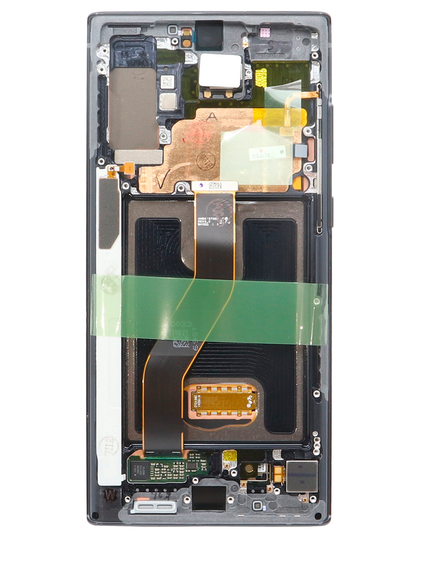 OLED Assembly With Frame For Samsung Galaxy Note 10 Plus / 5G (Service Pack) (Aura Black)