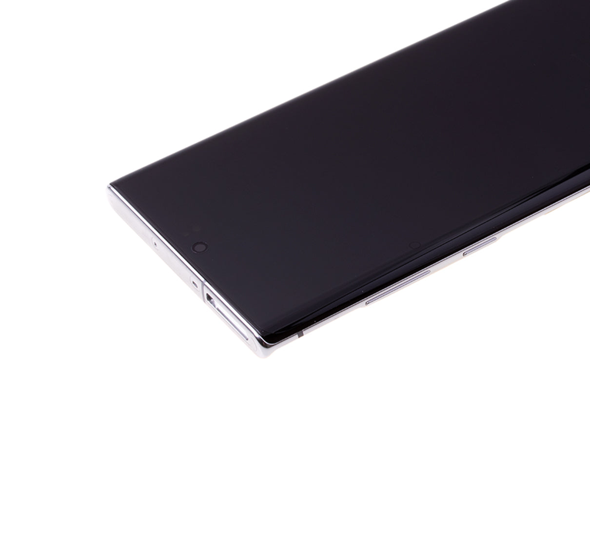 OLED Assembly With Frame For Samsung Galaxy Note 10 Plus / 5G (Service Pack) (Aura Glow / Silver)