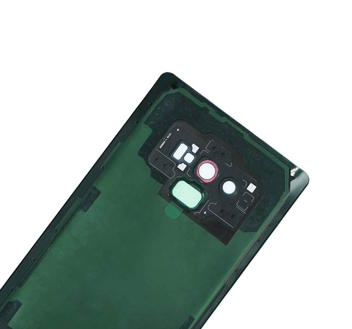 Back Cover Glass With Camera Lens For Samsung Galaxy Note 9 (No Logo) (Aftermarket Plus) (Ocean Blue)