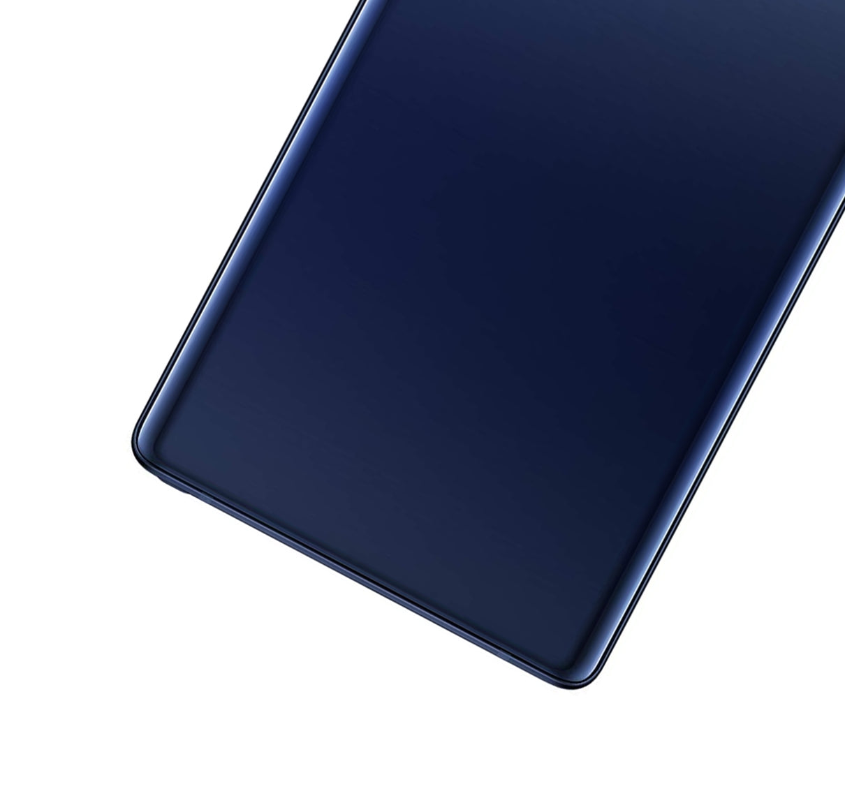 Back Cover Glass With Camera Lens For Samsung Galaxy Note 9 (No Logo) (Aftermarket Plus) (Ocean Blue)
