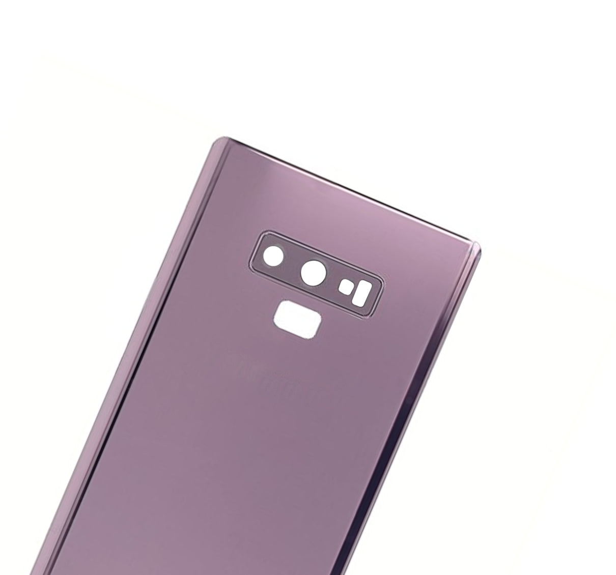 Back Cover Glass With Camera Lens For Samsung Galaxy Note 9 (No Logo) (Aftermarket Plus) (Lavender Purple)