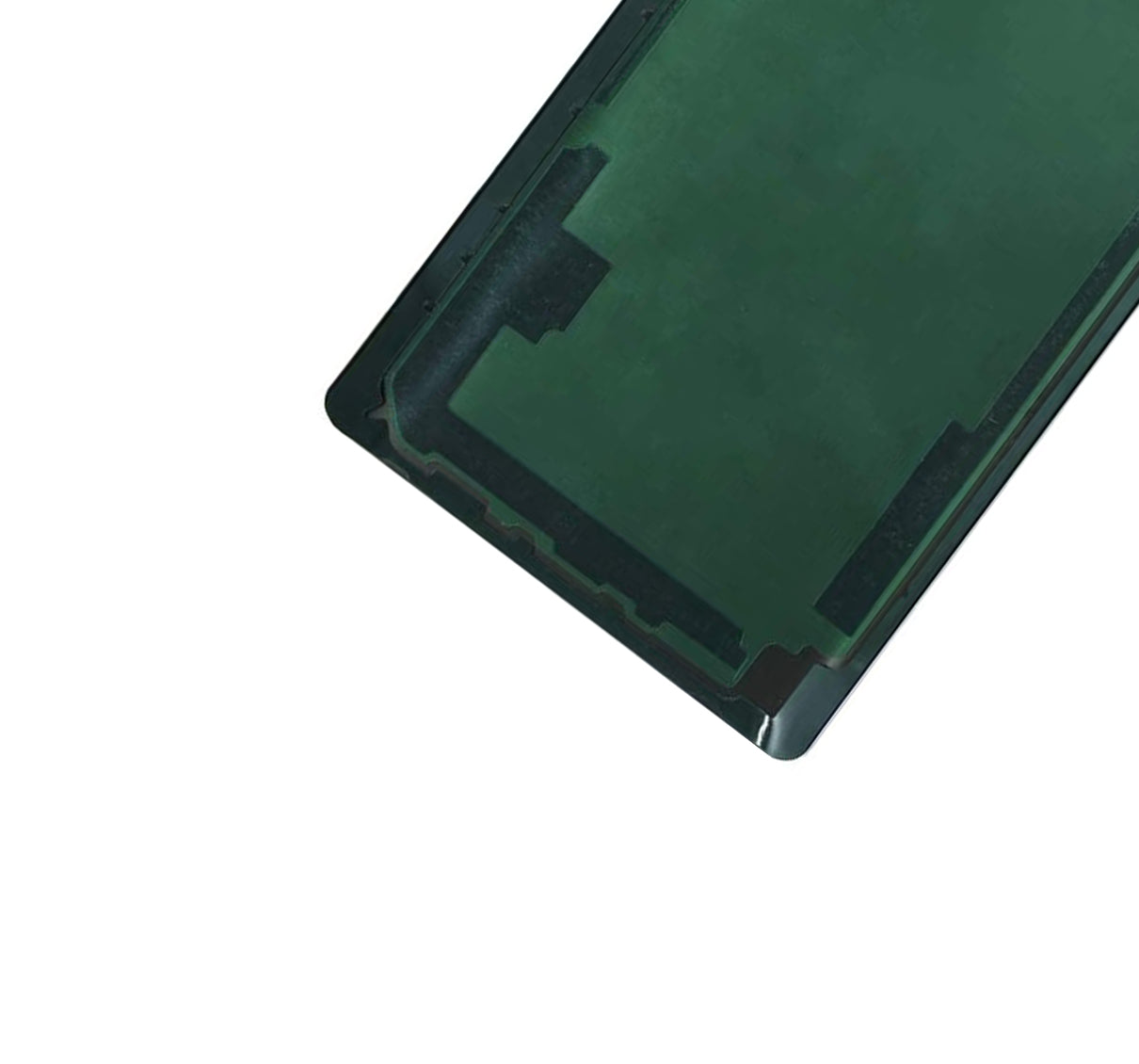 Back Cover Glass With Camera Lens For Samsung Galaxy Note 9 (No Logo) (Aftermarket Plus) (Cloud Silver)