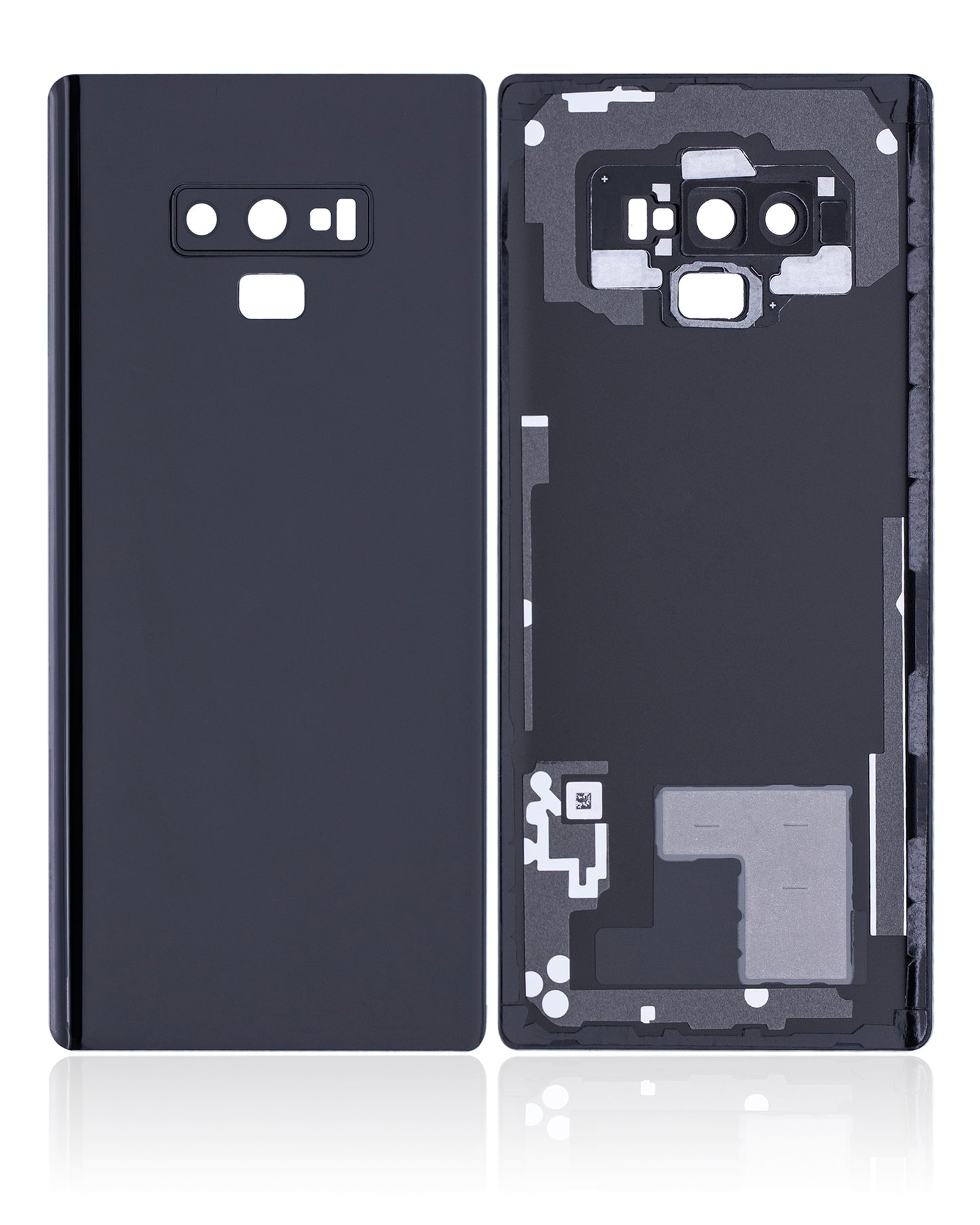 Back Cover Glass With Camera Lens For Samsung Galaxy Note 9 (Service Pack) (Midnight Black)
