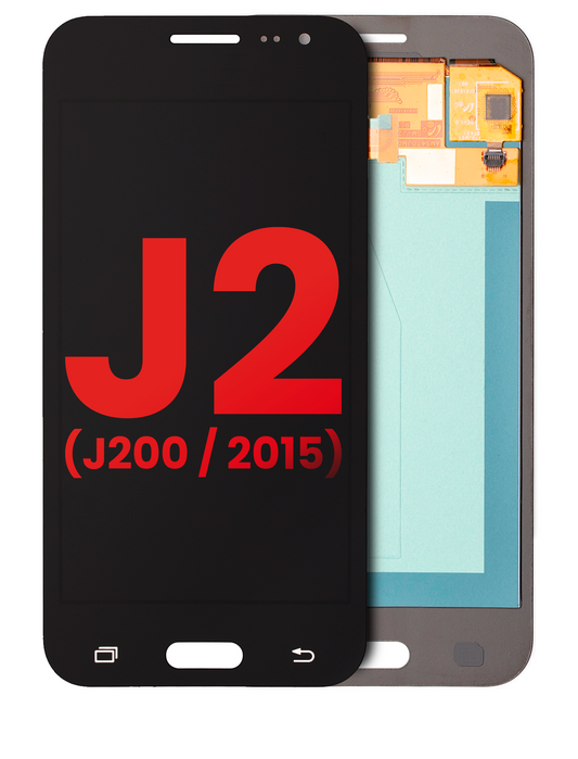 OLED Assembly Without Frame For Samsung Galaxy J2 (J200 / 2015) (Aftermarket Plus) (Black) | Samsung Galaxy J2 (J200 / 2015) Replacement Parts | product image 1