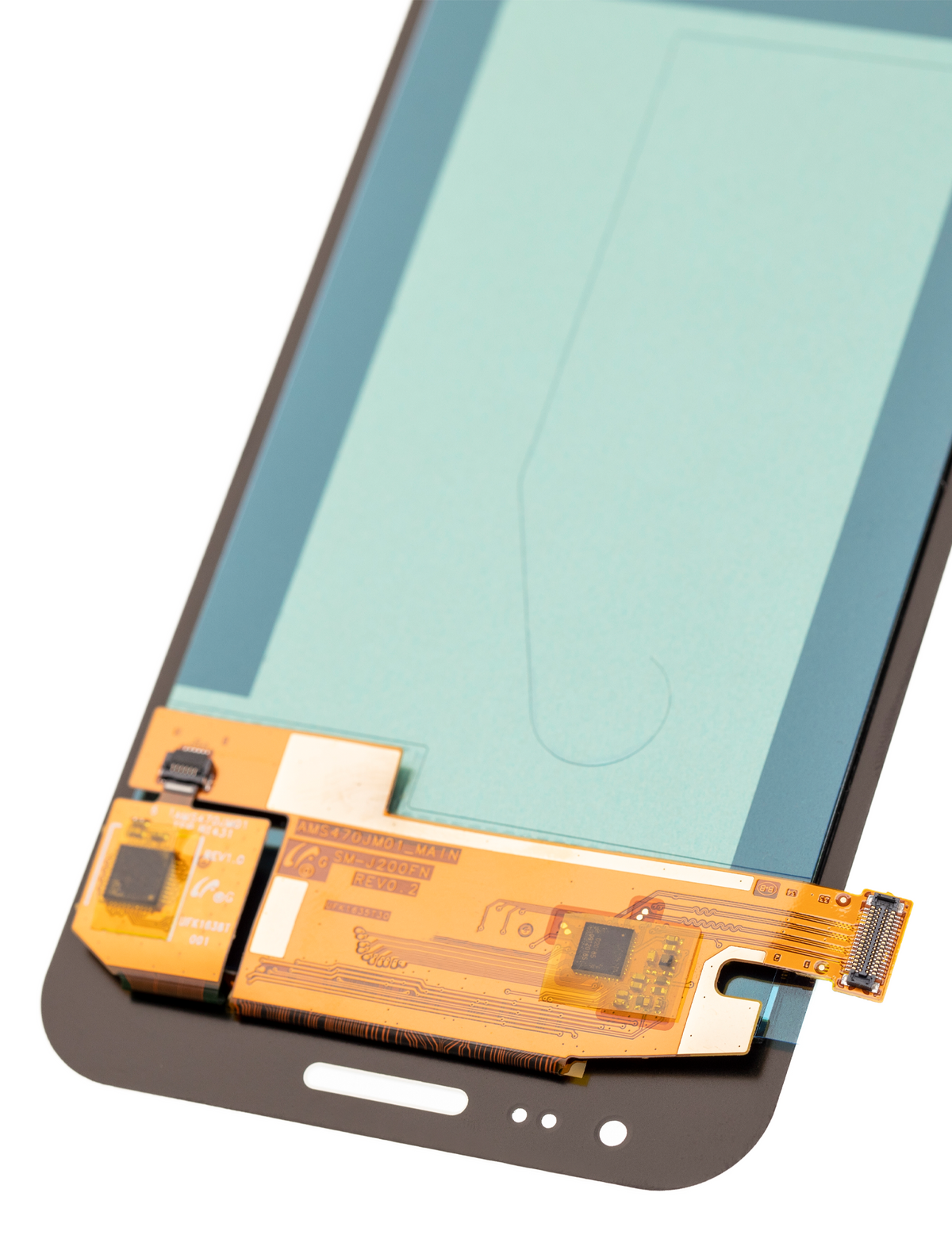 OLED Assembly Without Frame For Samsung Galaxy J2 (J200 / 2015) (Aftermarket Plus) (White) | Samsung Galaxy J2 (J200 / 2015) Replacement Parts | product image 11