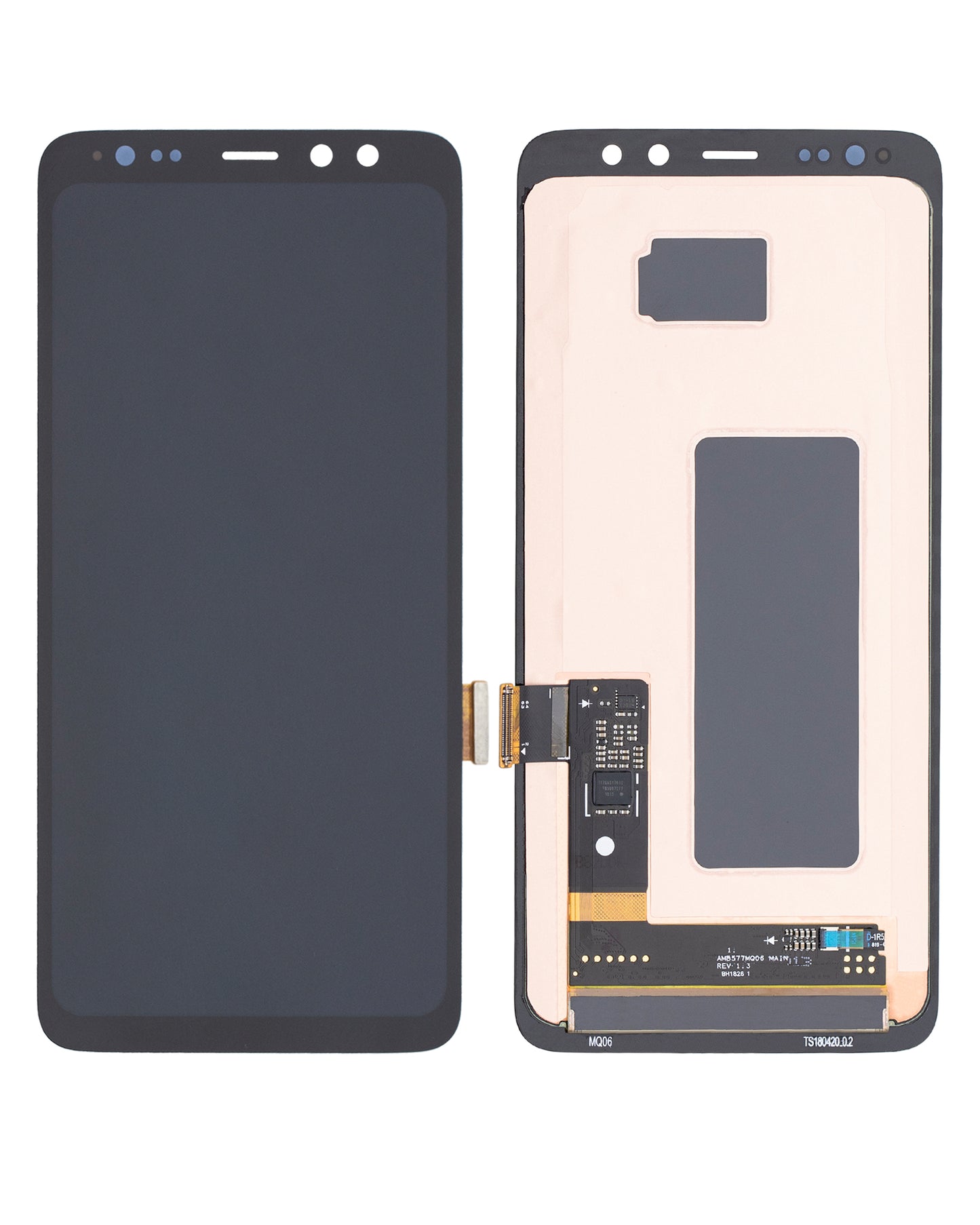 OLED Assembly Without Frame For Samsung Galaxy S8 Active (Refurbished) (Meteor Gray)
