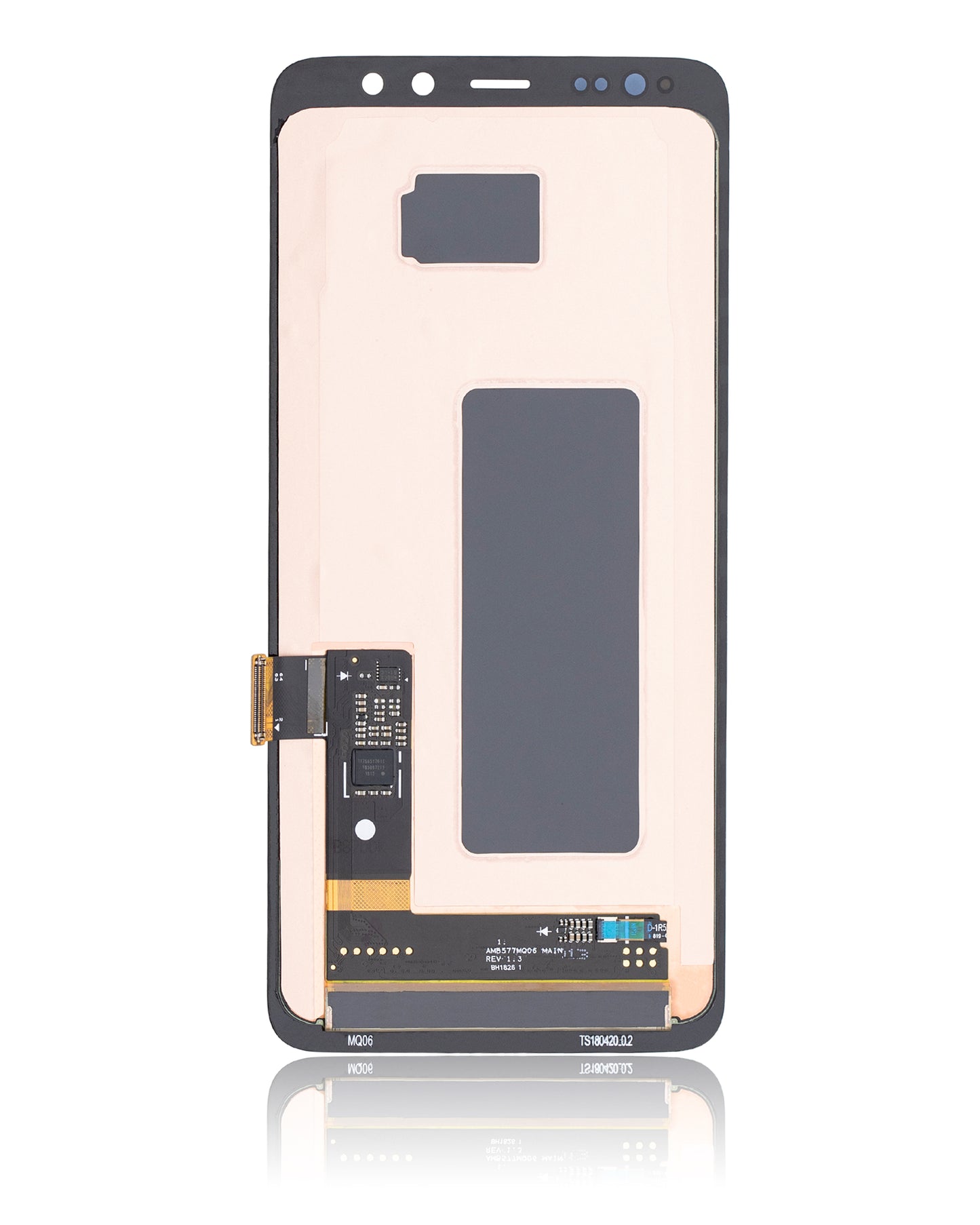 OLED Assembly Without Frame For Samsung Galaxy S8 Active (Refurbished) (Meteor Gray)