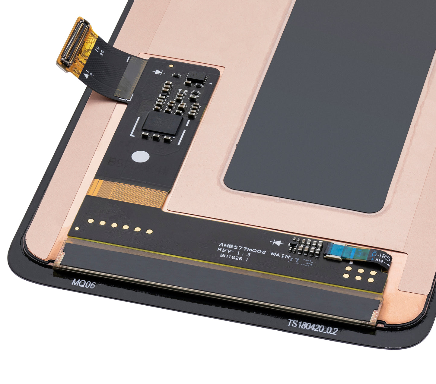 OLED Assembly Without Frame For Samsung Galaxy S8 Active (Refurbished) (Meteor Gray)