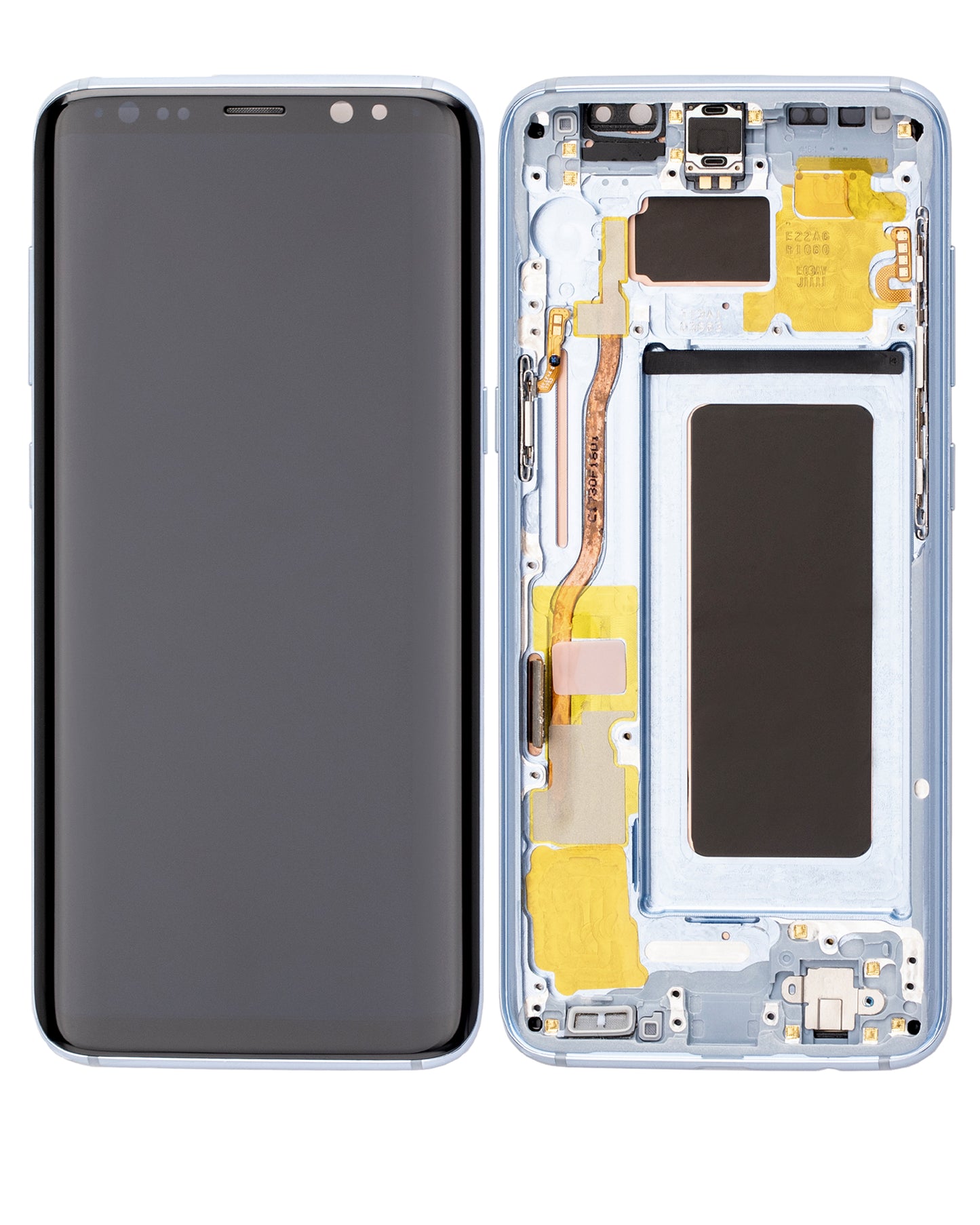 OLED Assembly With Frame For Samsung Galaxy S8 (Refurbished) (Coral Blue)