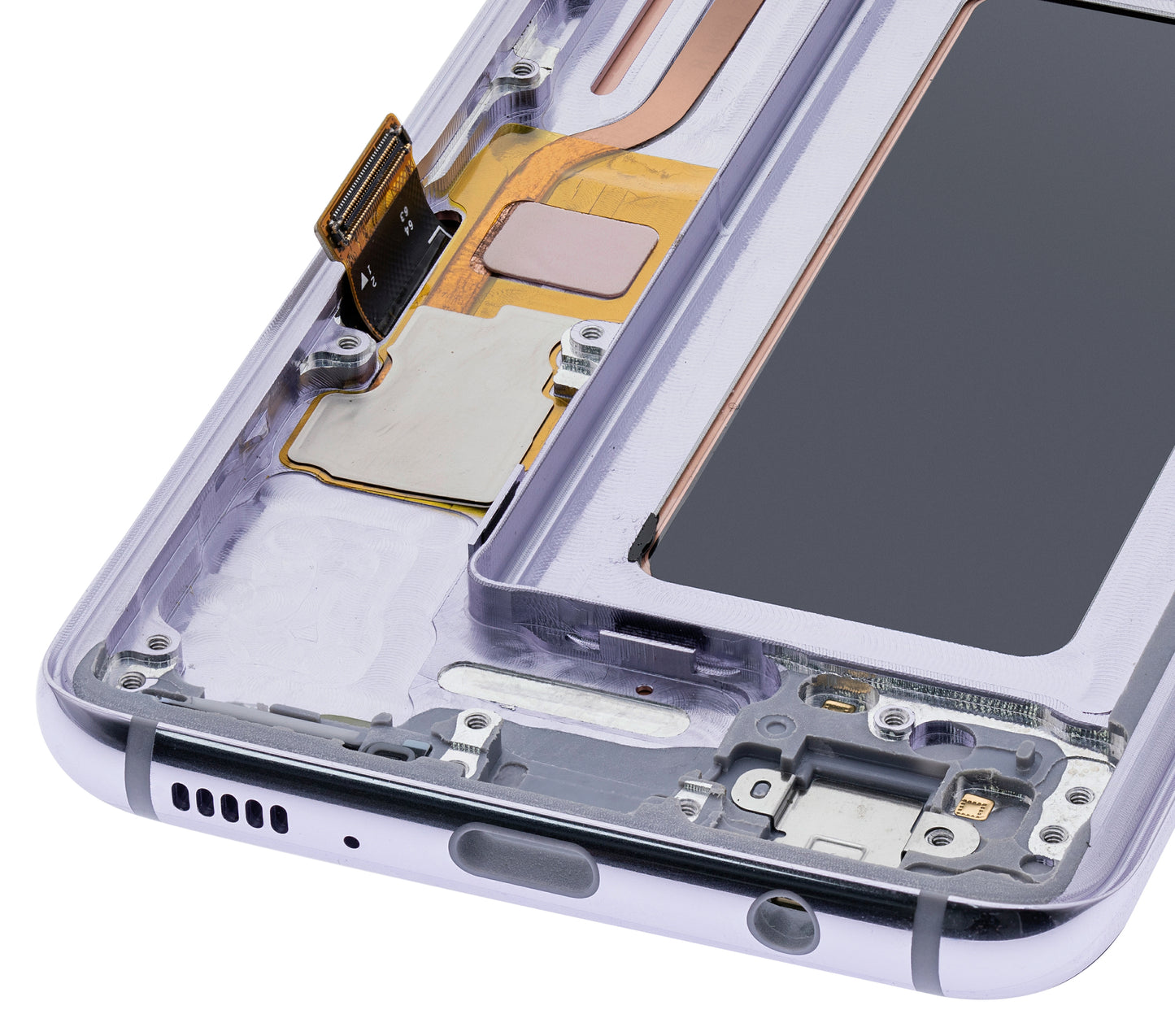 OLED Assembly With Frame For Samsung Galaxy S8 (Refurbished) (Orchid Gray)