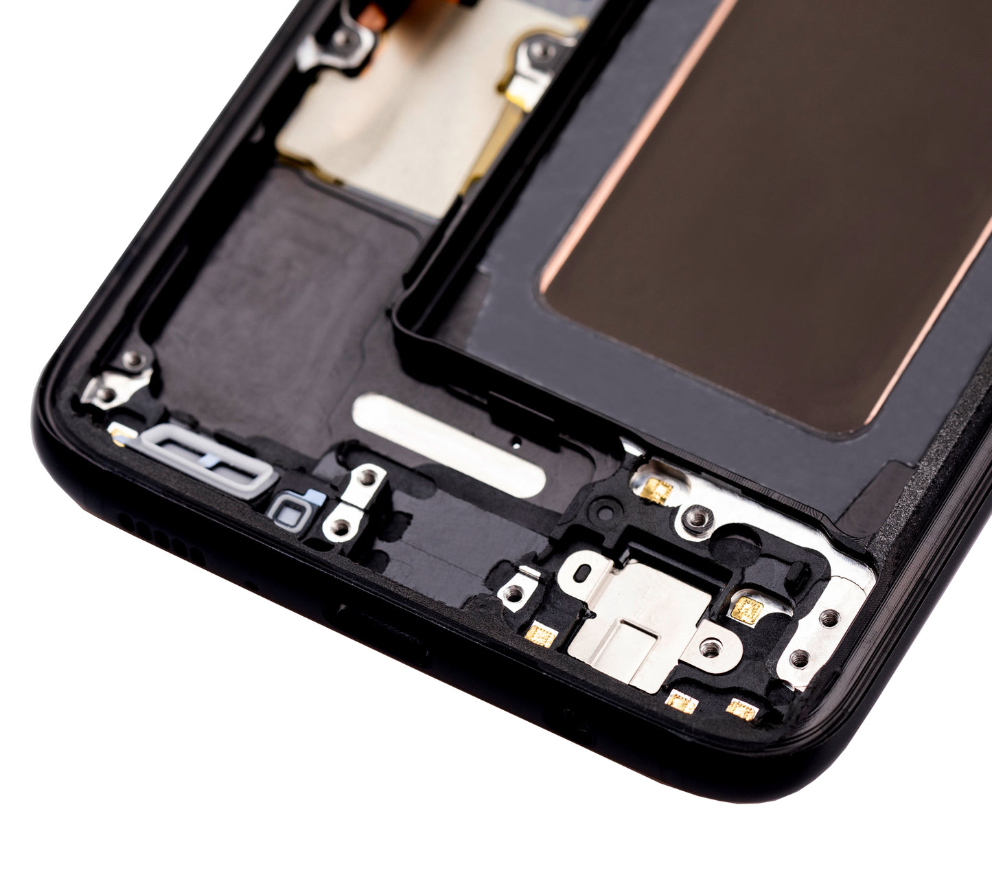 OLED Assembly With Frame For Samsung Galaxy S8 (Service Pack) (Midnight Black)