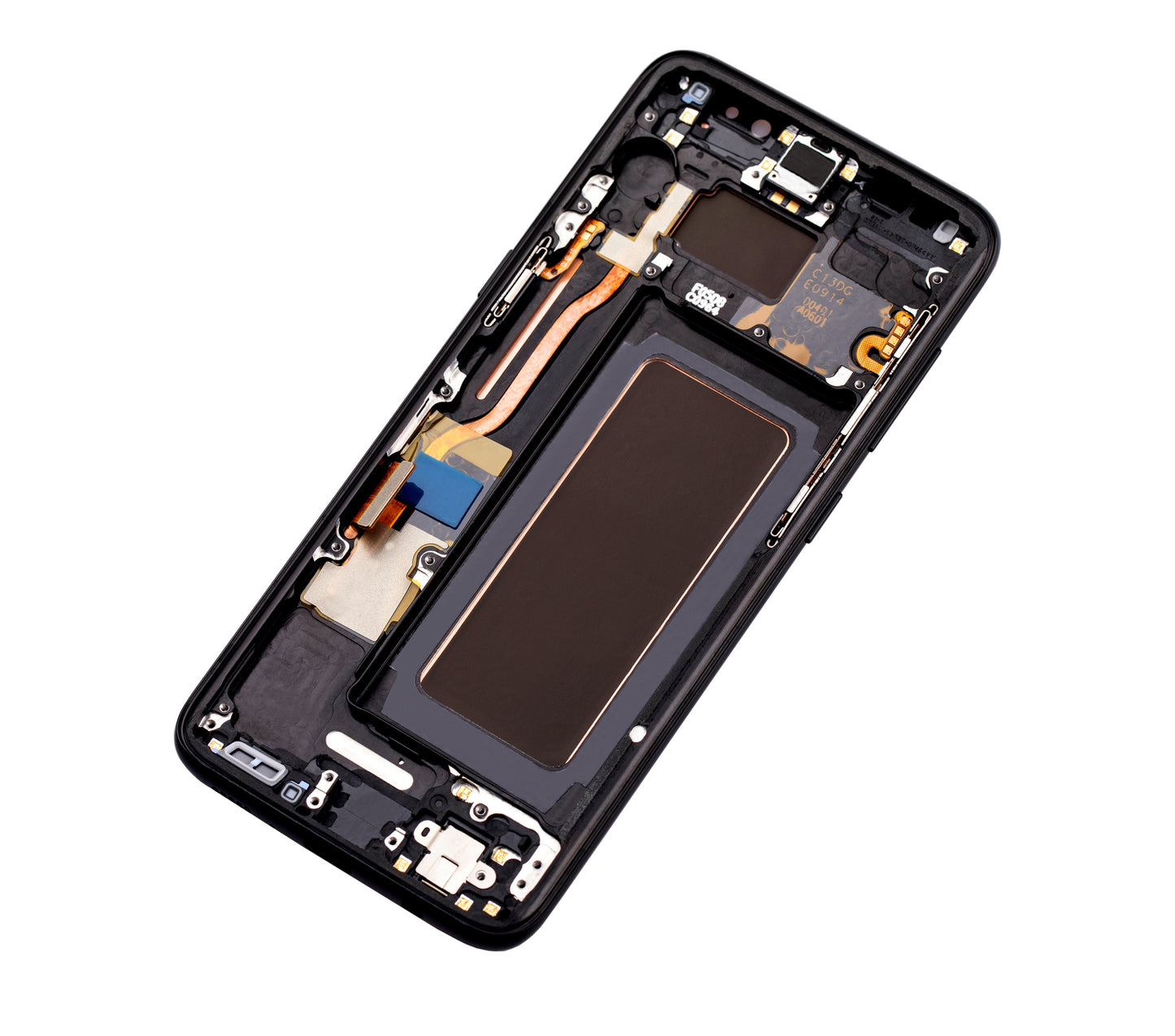 OLED Assembly With Frame For Samsung Galaxy S8 (Service Pack) (Midnight Black)