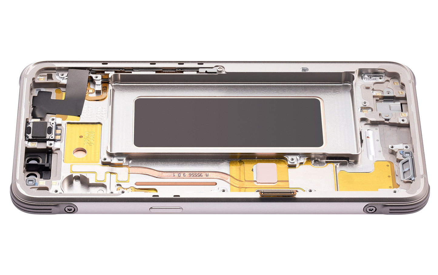 OLED Assembly With Frame For Samsung Galaxy S8 Active (Refurbished) (Tungsten Gold)