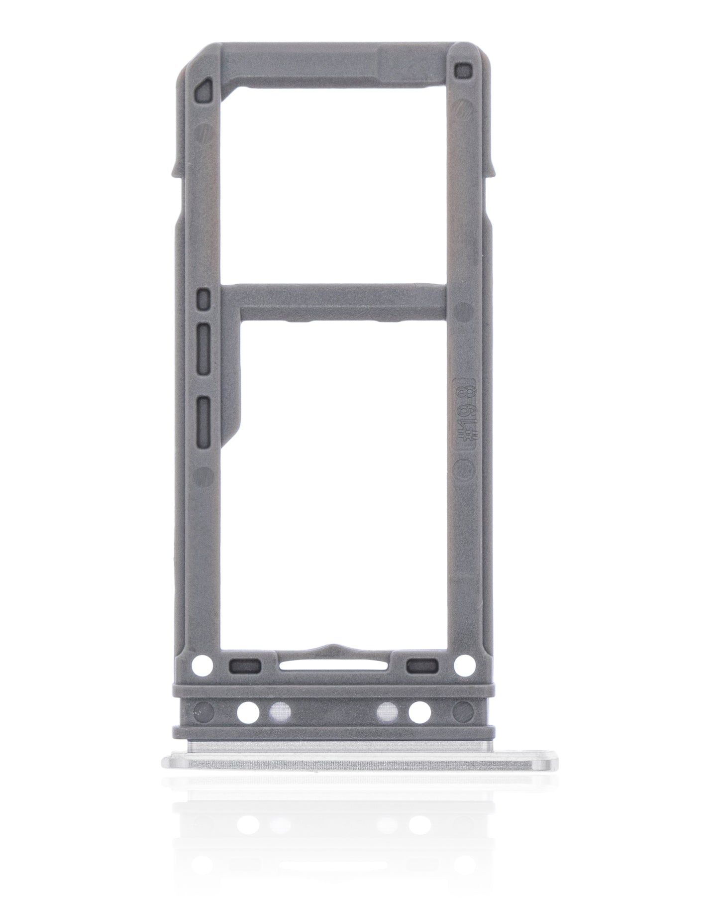 Single Sim Card Tray For Samsung Galaxy S8 / S8 Plus (Arctic Silver)