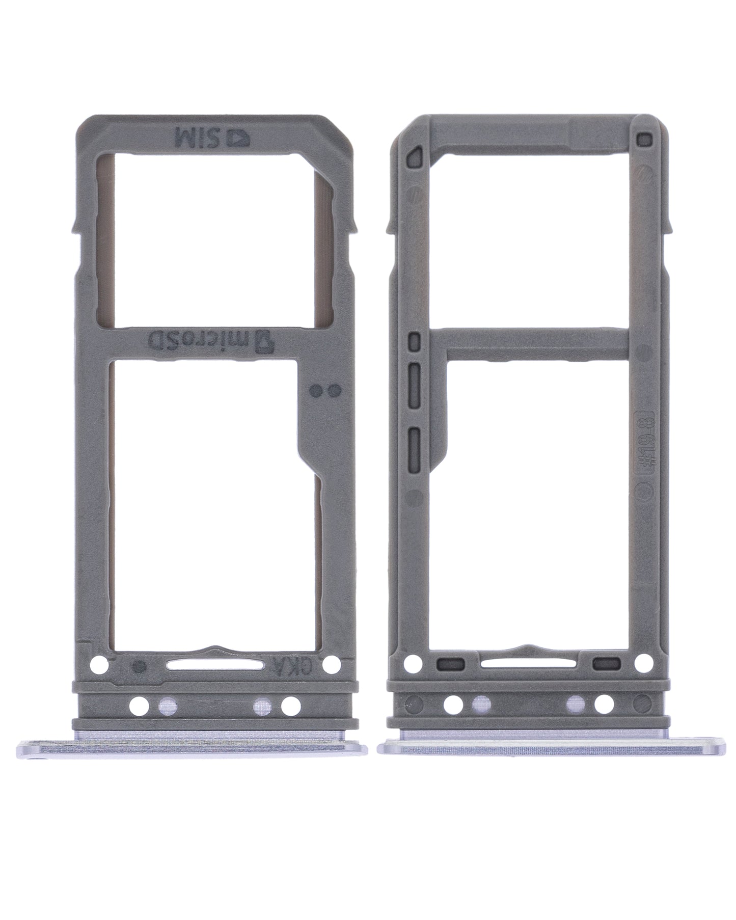 Single Sim Card Tray For Samsung Galaxy S8 / S8 Plus (Orchid Gray)