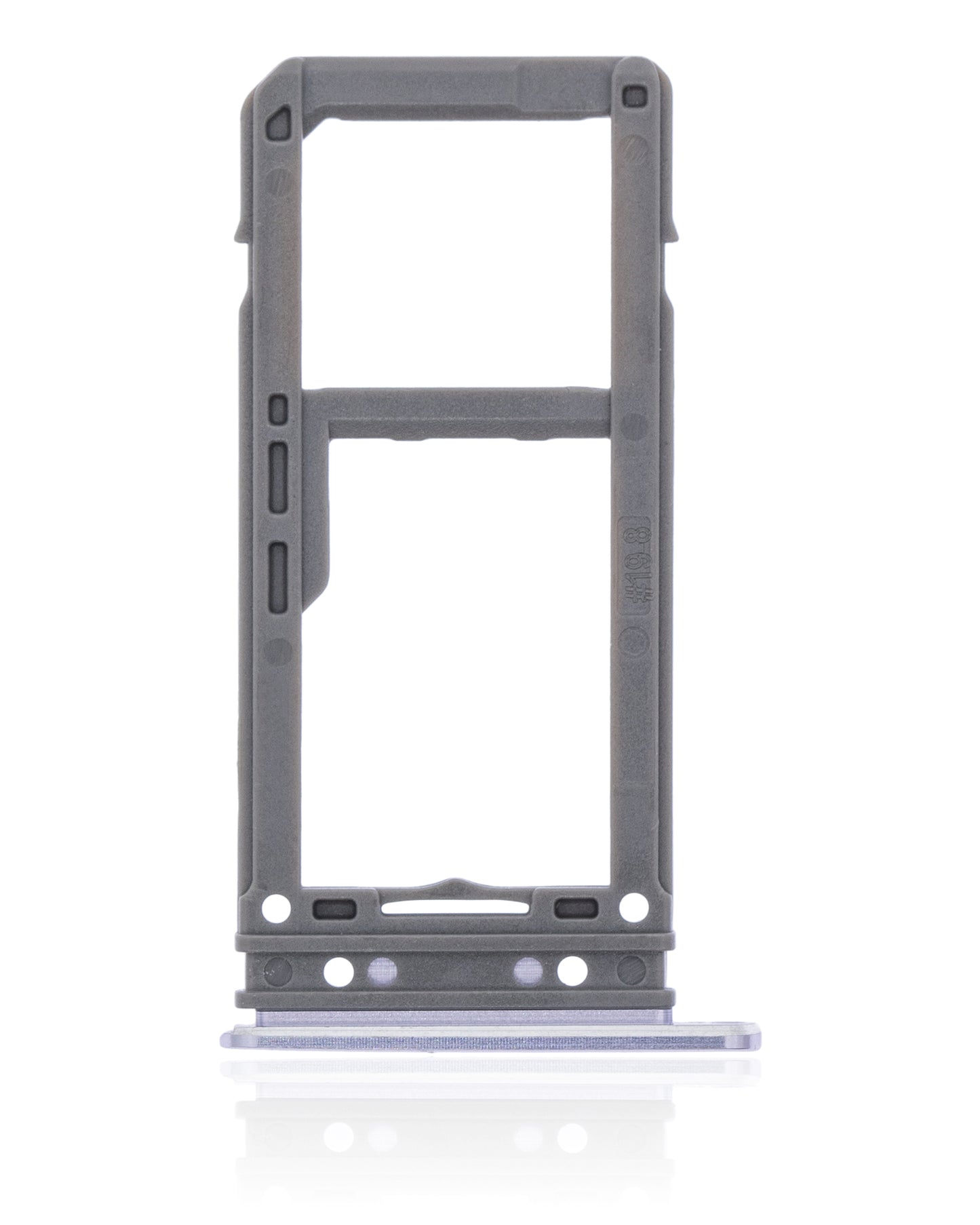 Single Sim Card Tray For Samsung Galaxy S8 / S8 Plus (Orchid Gray)