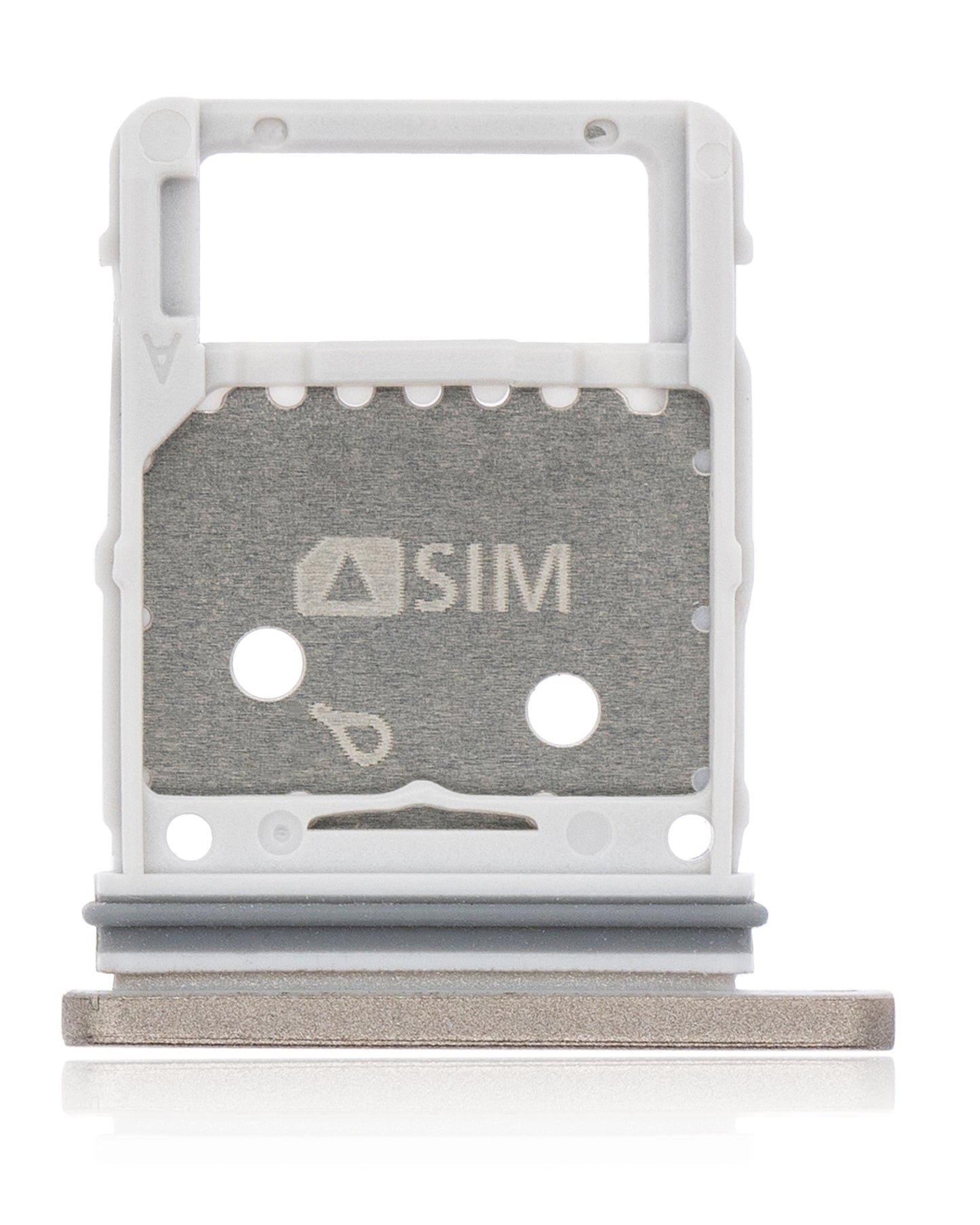 Single Sim Card Tray For Samsung Galaxy S8 Active (Tungsten Gold)